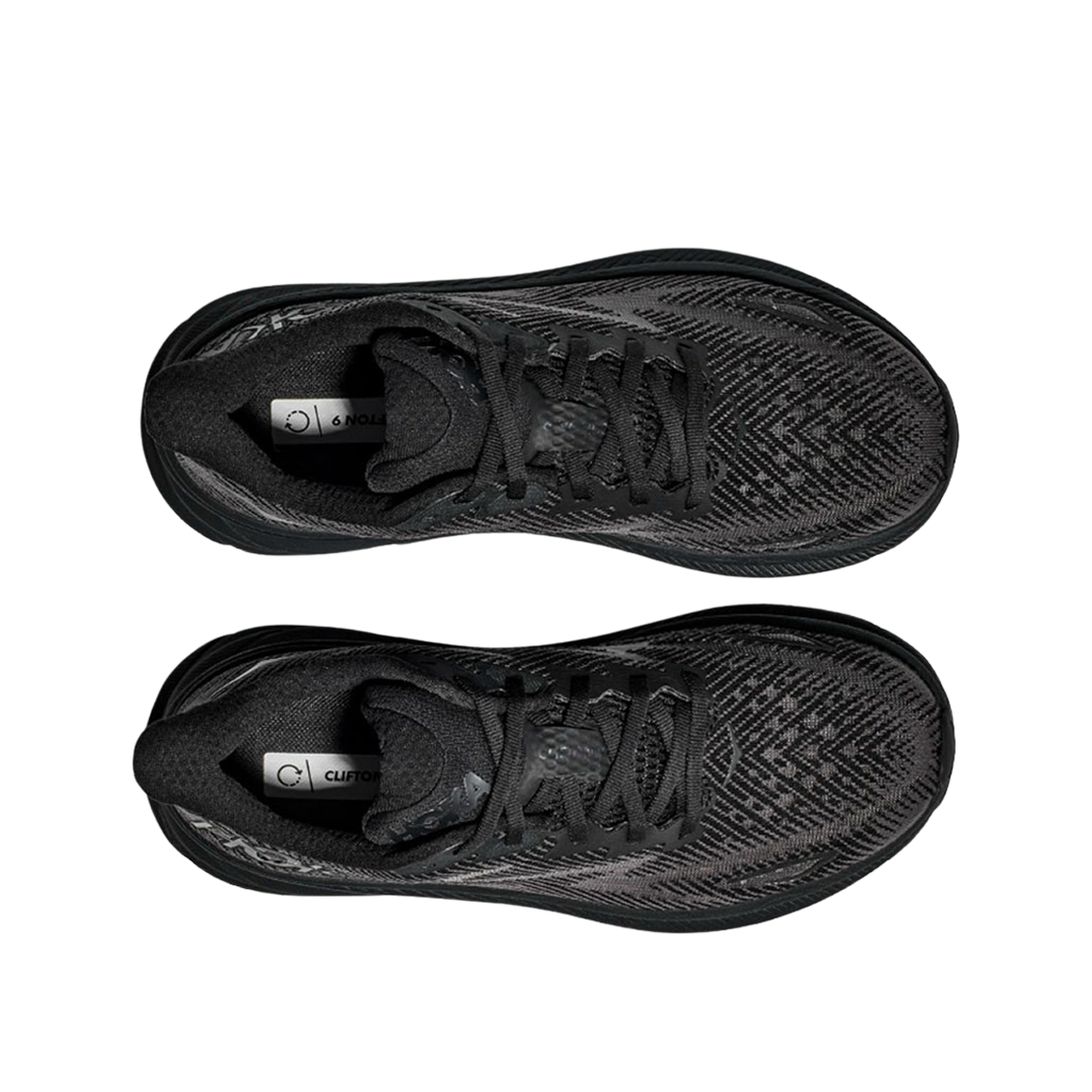 (W) Hoka Clifton 9 Black - Wide 상세 이미지 2