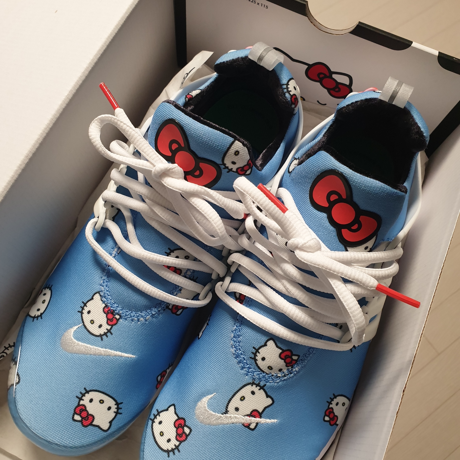 Nike x Hello Kitty NRG Fleece Hoodie Blue - Asia, Nike x Hello Kitty NRG Fleece Pants Blue - Asia 착용 스타일 - 2