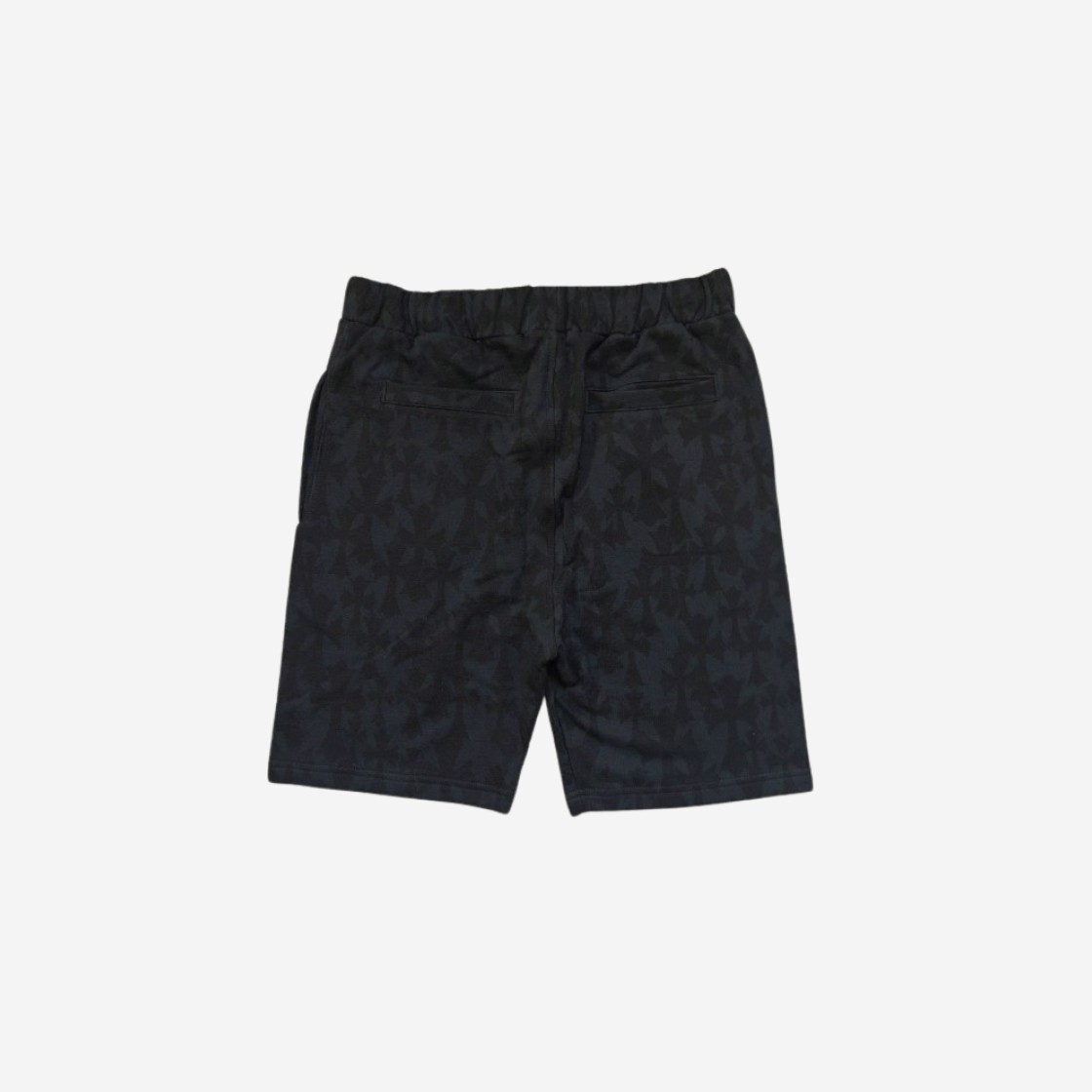 Chrome Hearts Cemetery Print Horseshoe Sweatshorts Black 상세 이미지 2