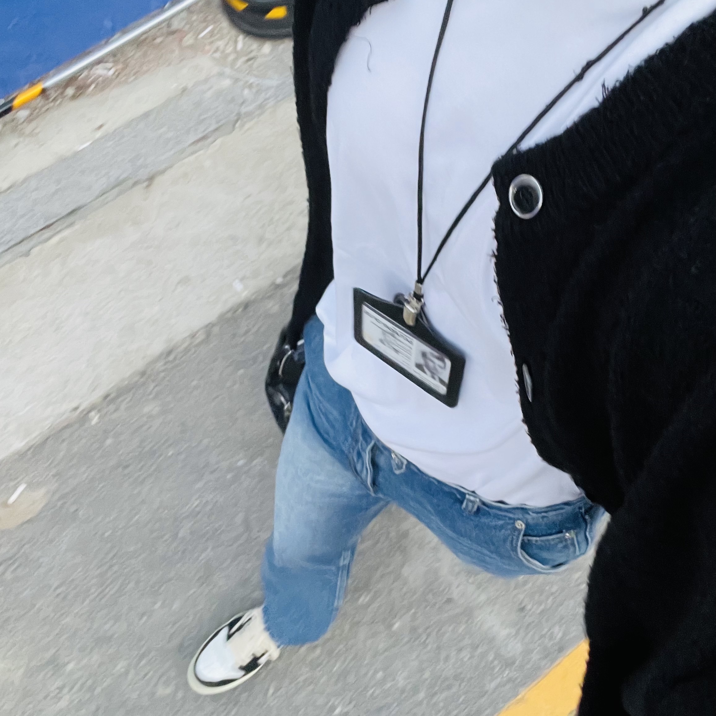 Jordan 1 x Travis Scott x Fragment Retro Low OG SP Military Blue 착용 스타일