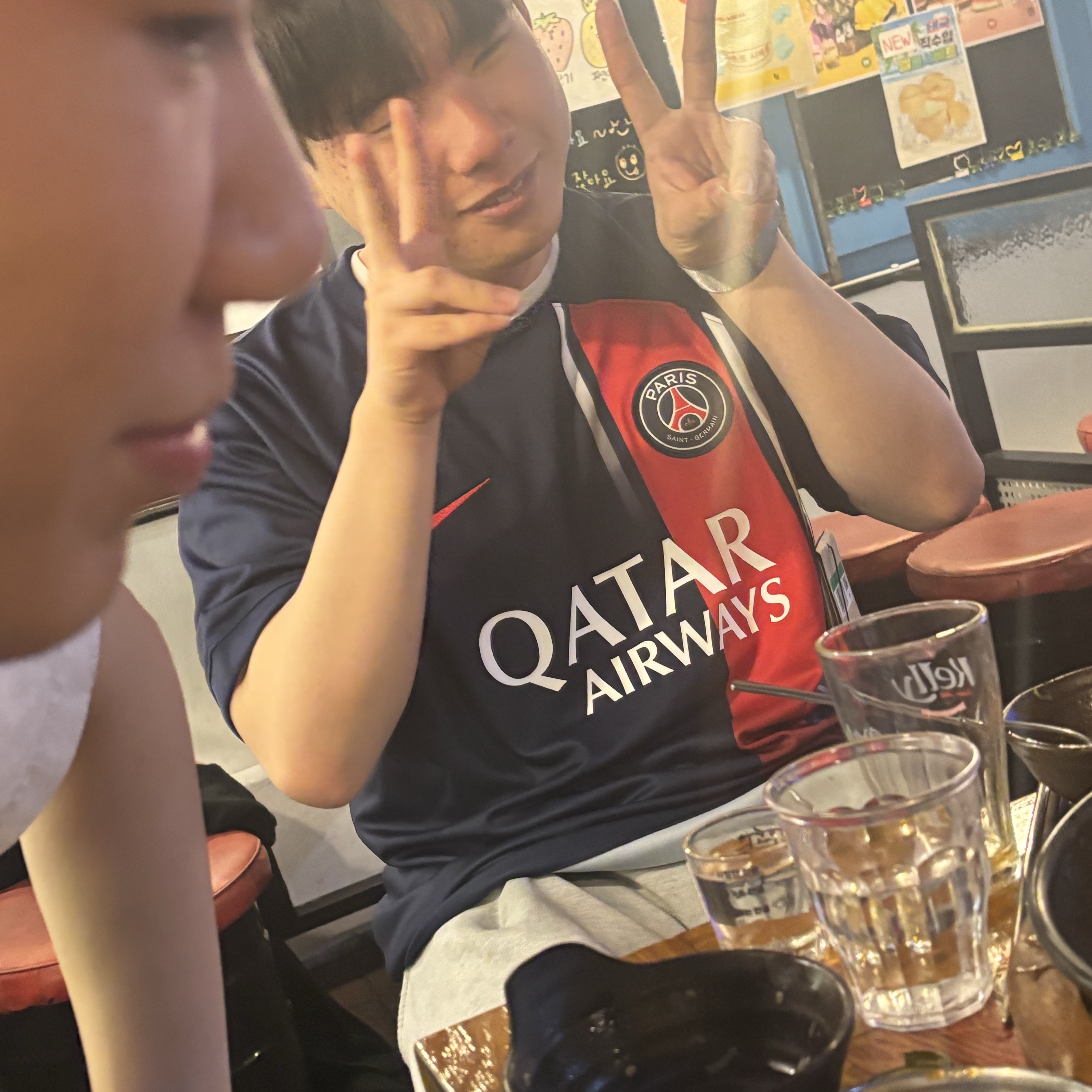 Nike Paris Saint-Germain 2023/24 Dri-Fit Stadium Home Jersey Midnight Navy (Non Marking Ver.) 착용 스타일 - 1