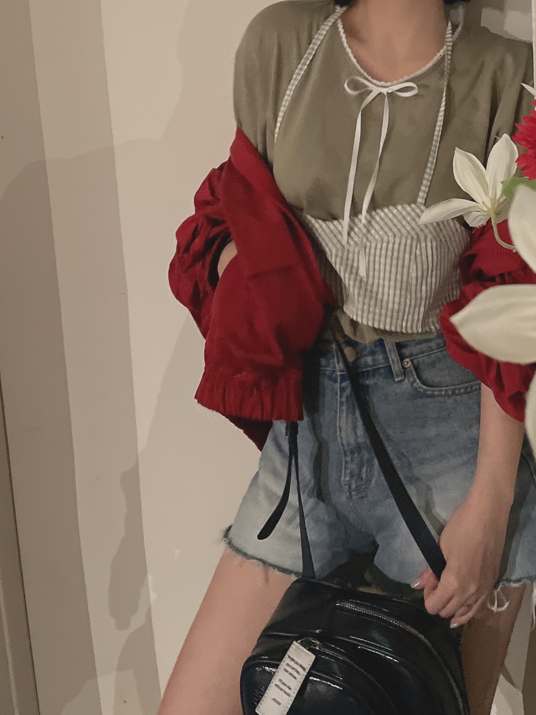 (W) Miu Miu Regard Sunglasses Blue Lenses Honey Tortoiseshell Acetate Standard fit, Nieeh Women Turtle Bag Navy 착용 스타일 - 4