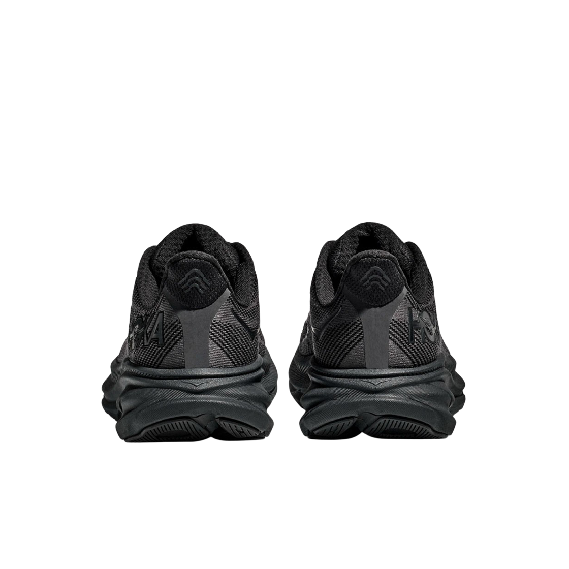 (W) 호카 클리프톤 9 블랙 - 와이드((W) Hoka Clifton 9 Black - Wide) - 3