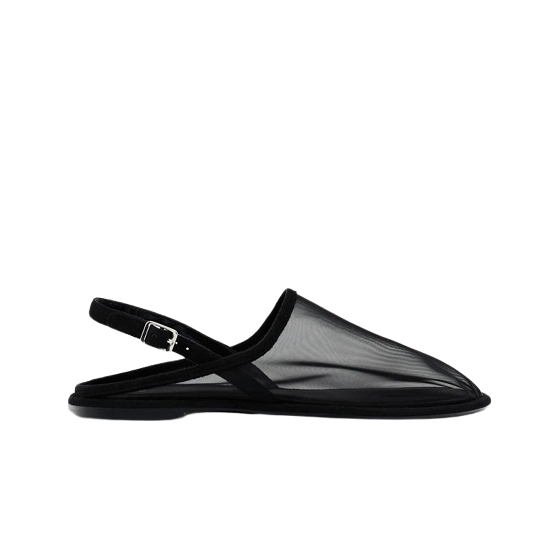 (W) 자라 메쉬 뮬 블랙((W) Zara Mesh Mule Black)