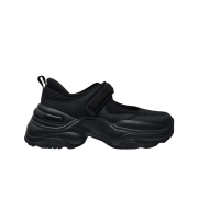 (W) Zara Sports Ballerina Flat Shoes Black