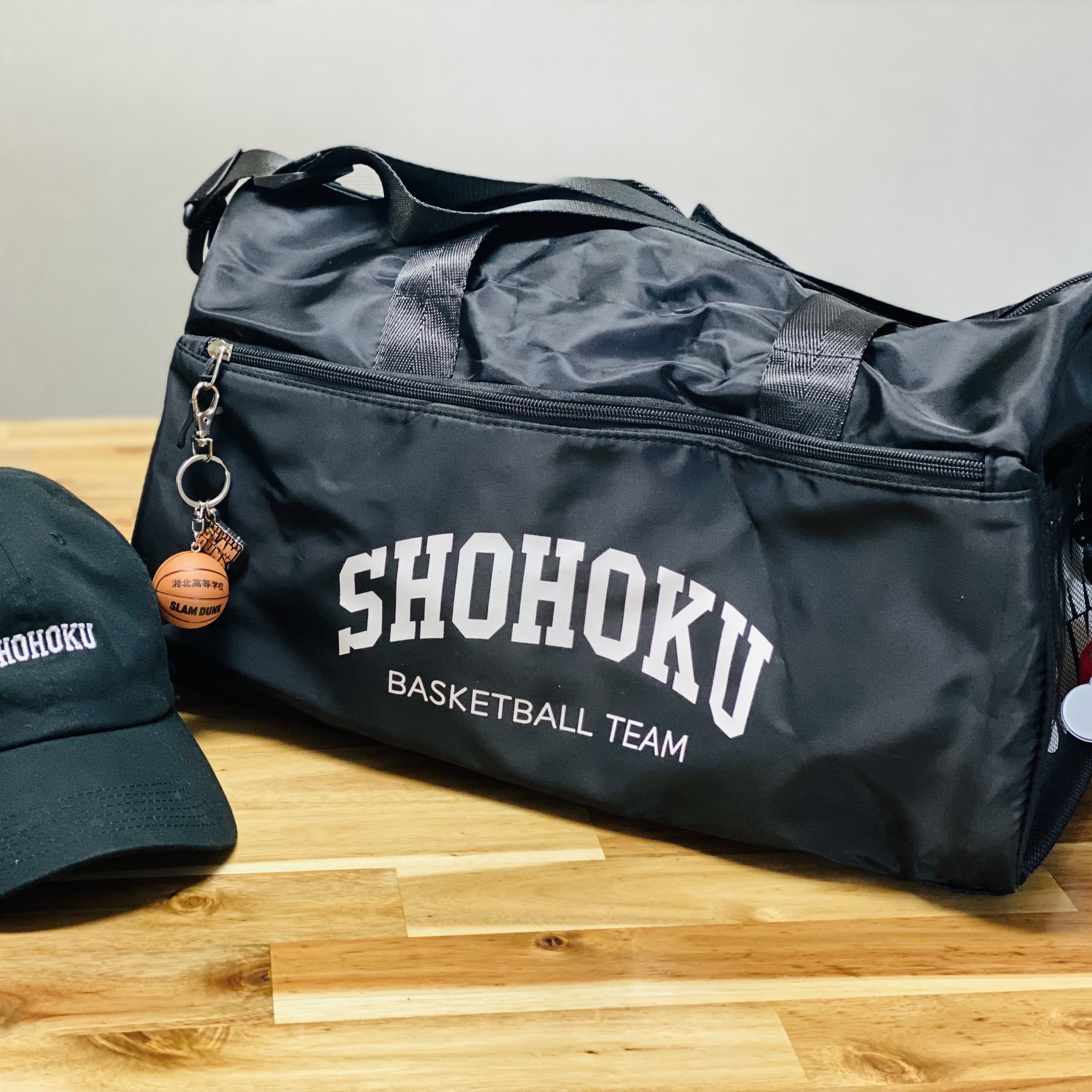 Toei Studio The First Slam Dunk Cap Black, Toei Studio The First Slam Dunk Twin Key Holder 착용 스타일 - 2
