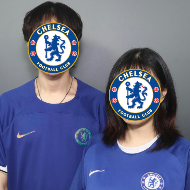 Nike Chelsea FC 2023/24 Stadium Home Dri-Fit Jersey Rush Blue (Non Marking & Non Sponser Ver.) 착용 스타일