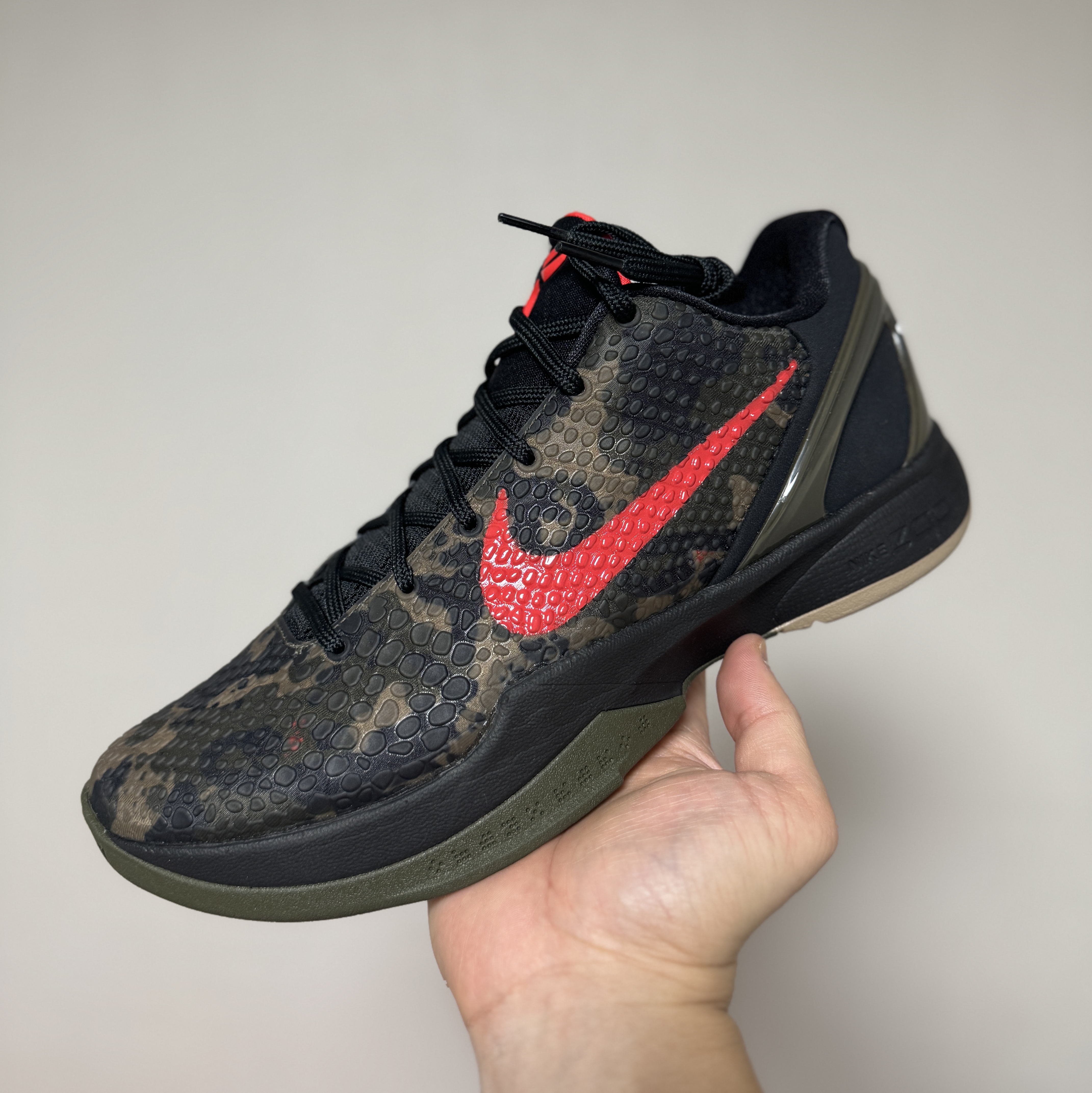 Nike Kobe 6 Protro Italian Camo 착용 스타일