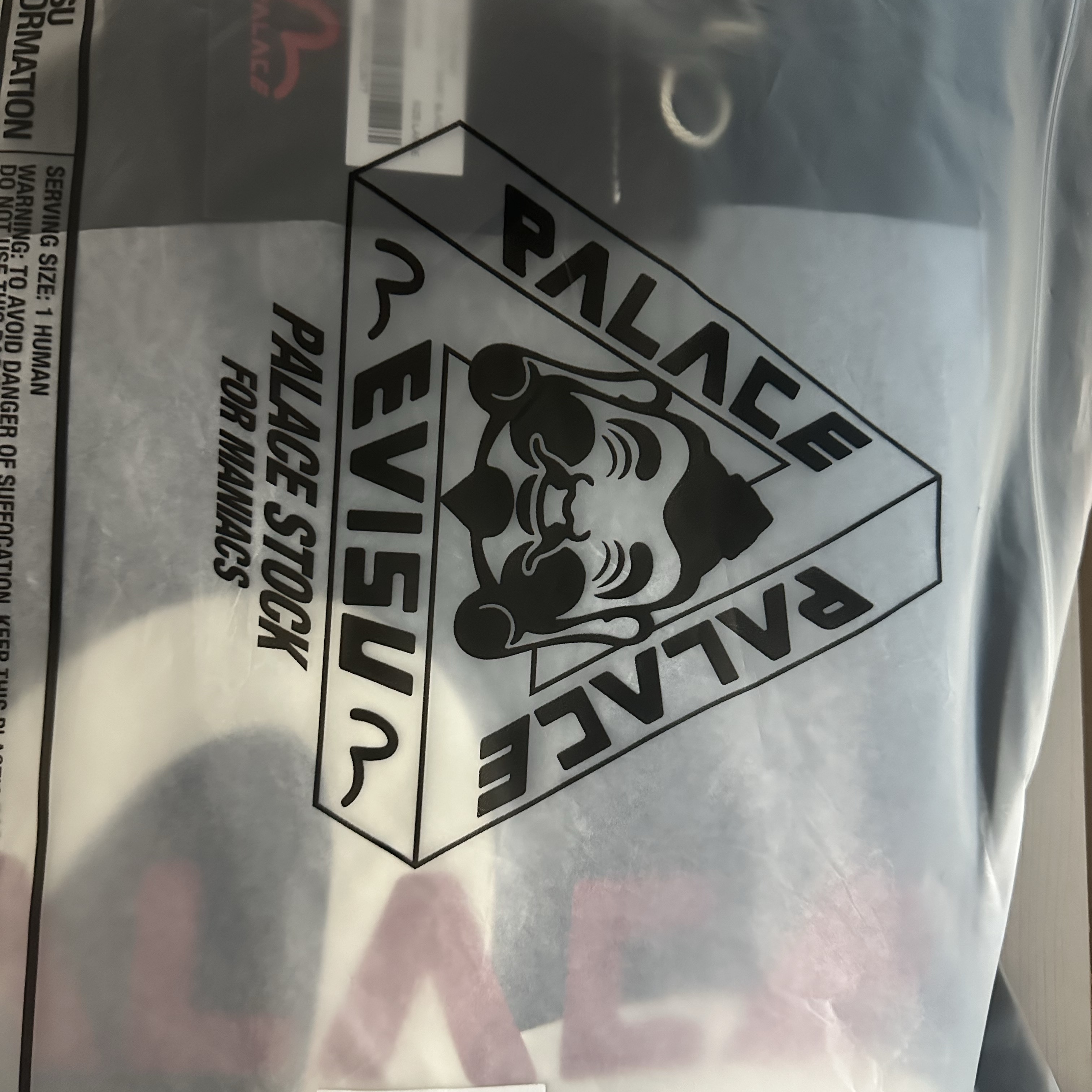 Palace x Evisu T-Shirt Black - 24SS 착용 스타일 - 1