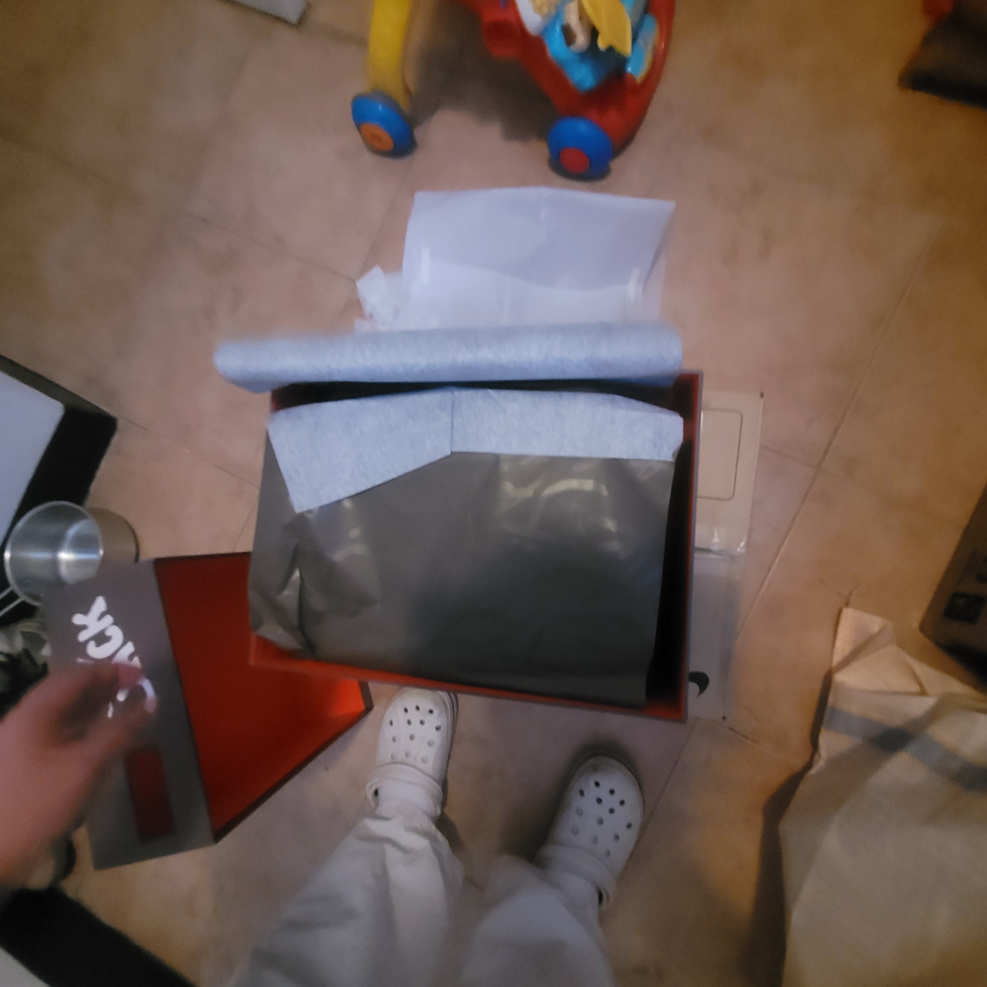 Jordan x Travis Scott Jumpman Jack TR Sail and Dark Mocha 착용 스타일 - 2