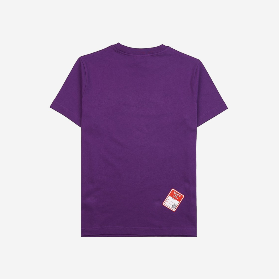 (W) Kenzo Rue Vivienne Loose T-Shirt Purple 상세 이미지 2