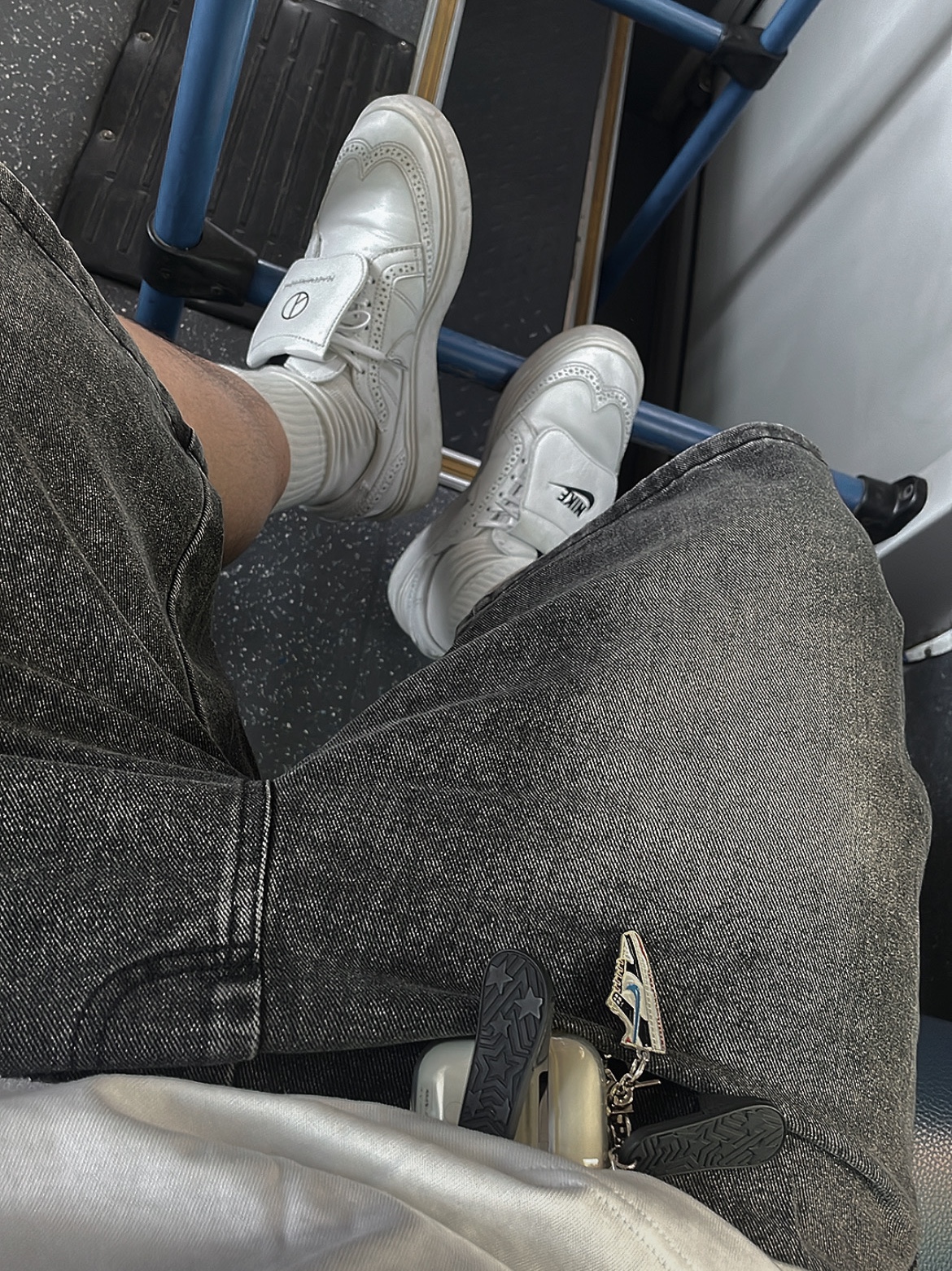 Nike x Peaceminusone Kwondo1 White, Nike Dunk Low SE Seoul (With Special Gift) 착용 스타일