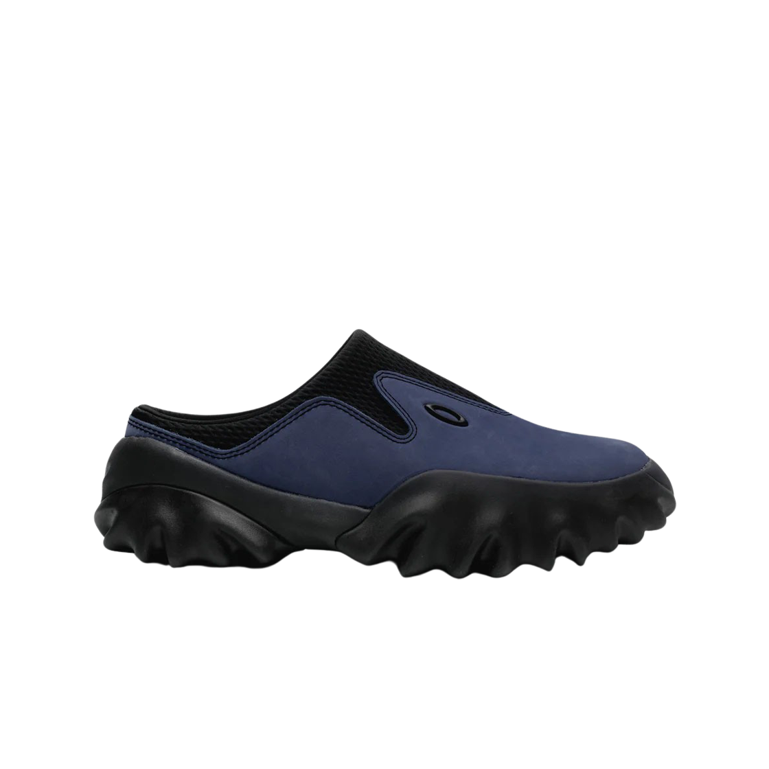 오클리 팩토리 팀 x 브레인 데드 스웨이드 찹 쏘우 뮬 네이비 블랙(Oakley Factory Team x Brain Dead Suede Chop Saw Mule Navy Black)