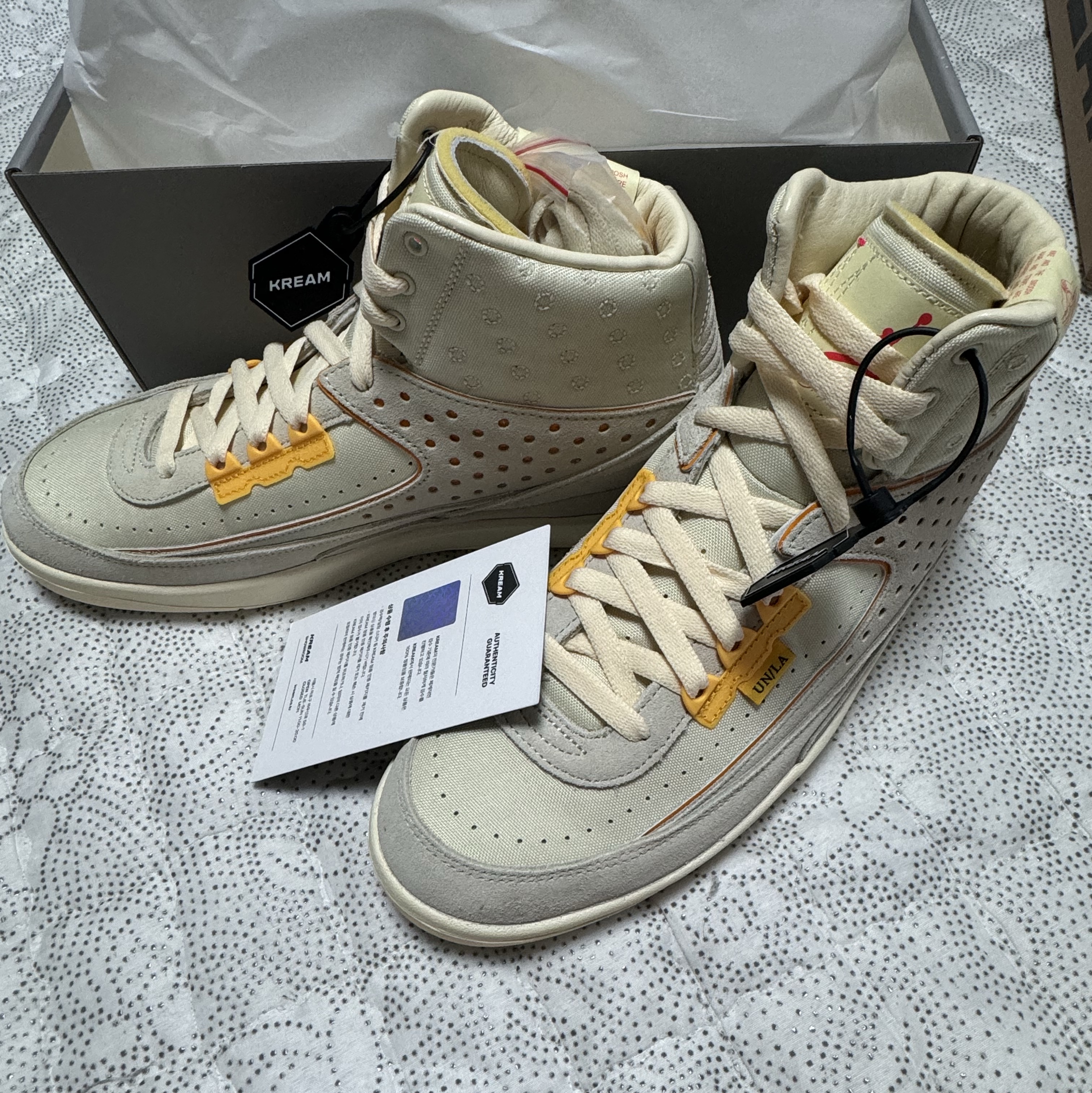 Jordan 2 x Union Retro SP Rattan 착용 스타일