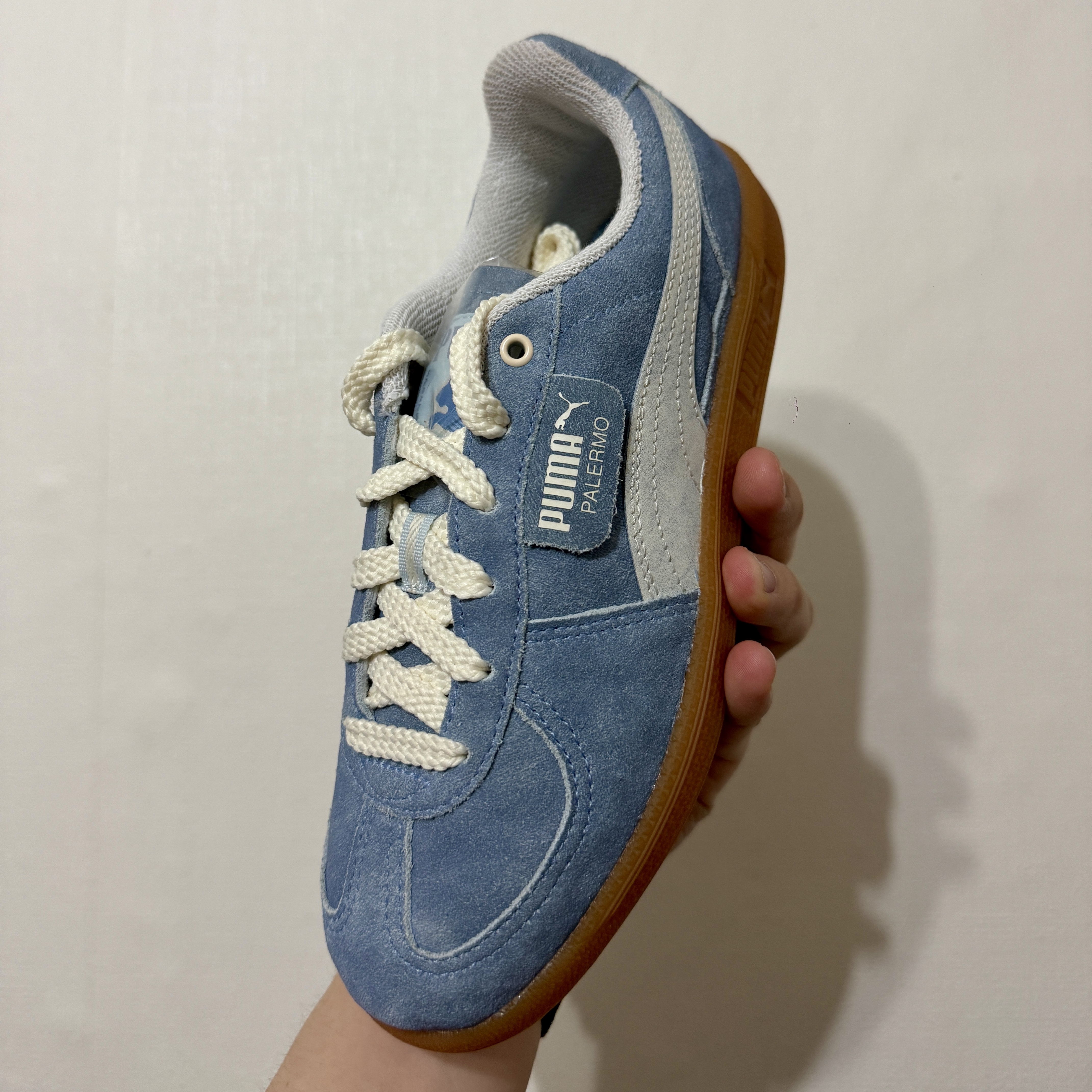 Puma Palermo Basketball Nostalgia Dewdrop Sugared Almond 착용 스타일 - 1