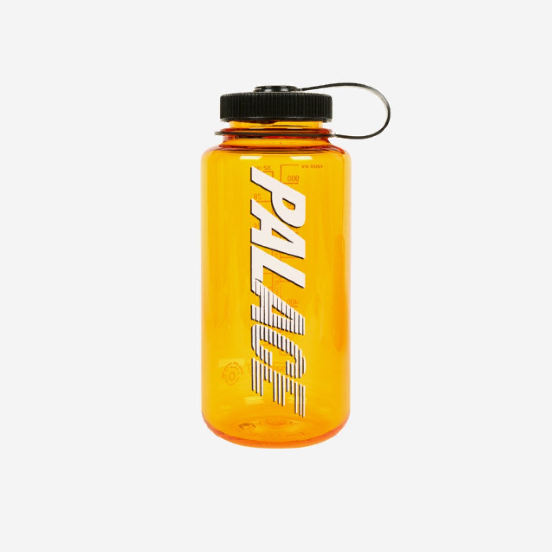 Palace Nalgene Font Water Bottle Clementine Black - 24SS 상세 이미지 1