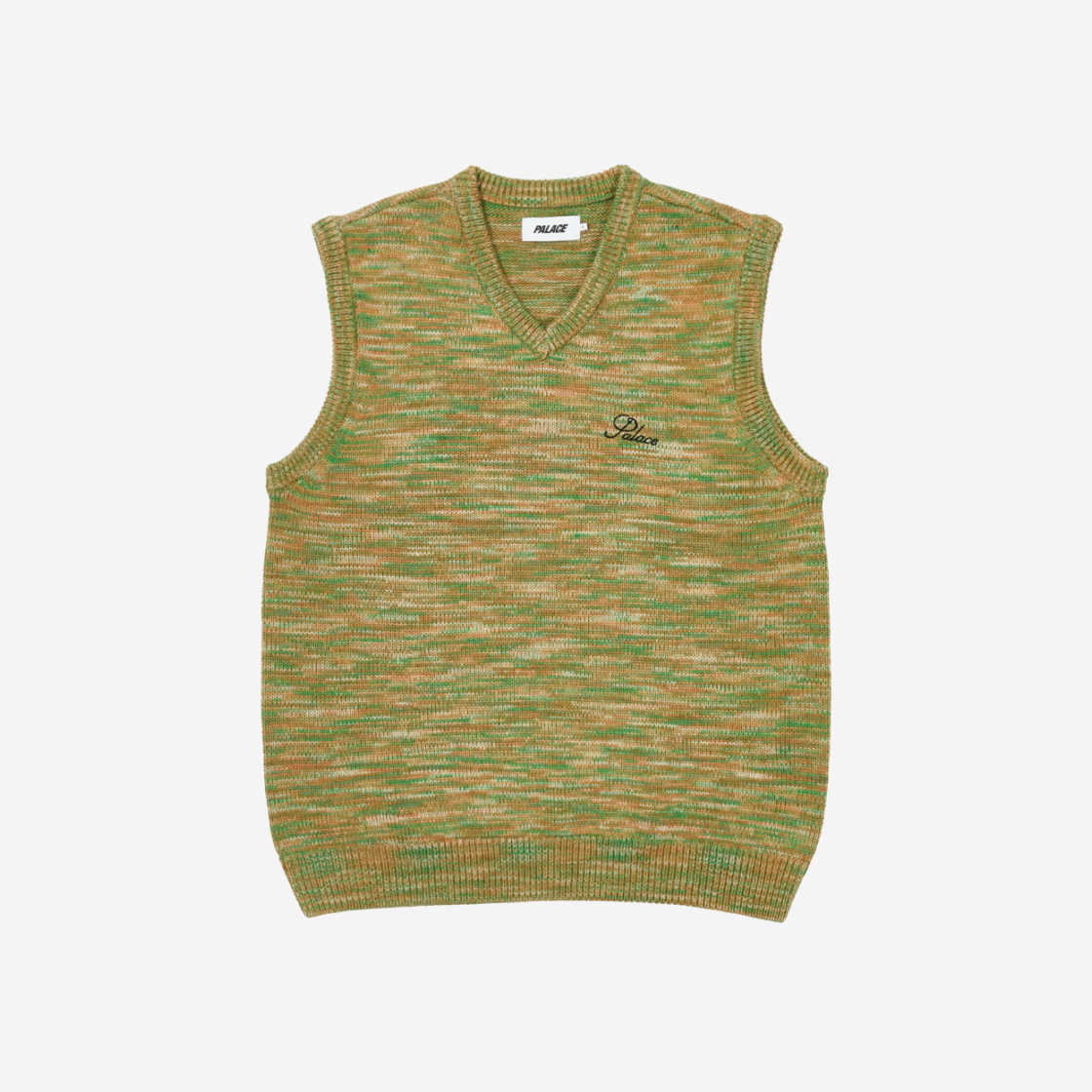 팔라스 스페이스 니트 베스트 그린 - 24SS | Palace | KREAM