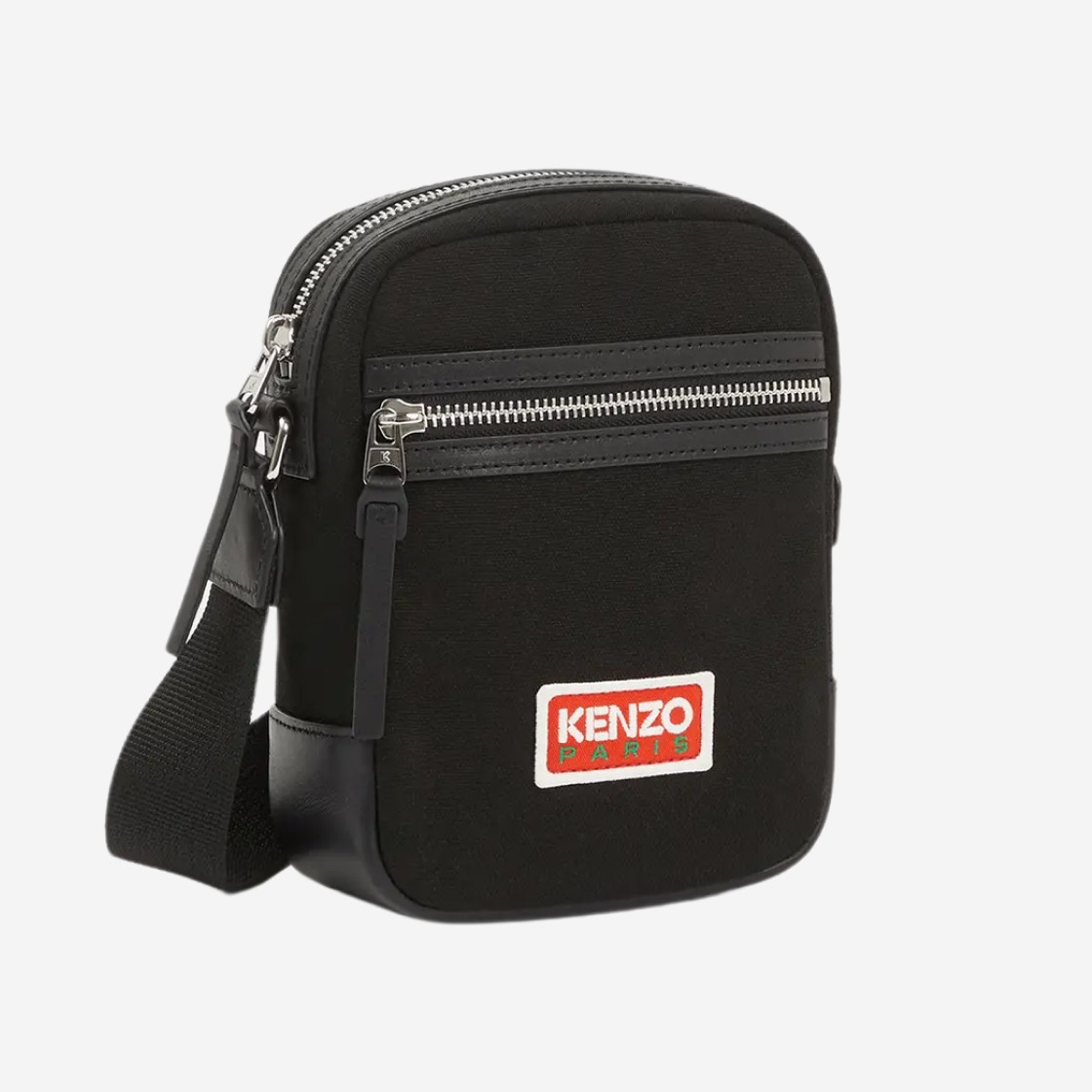 Kenzo Explore Shoulder Bag Black 상세 이미지 1