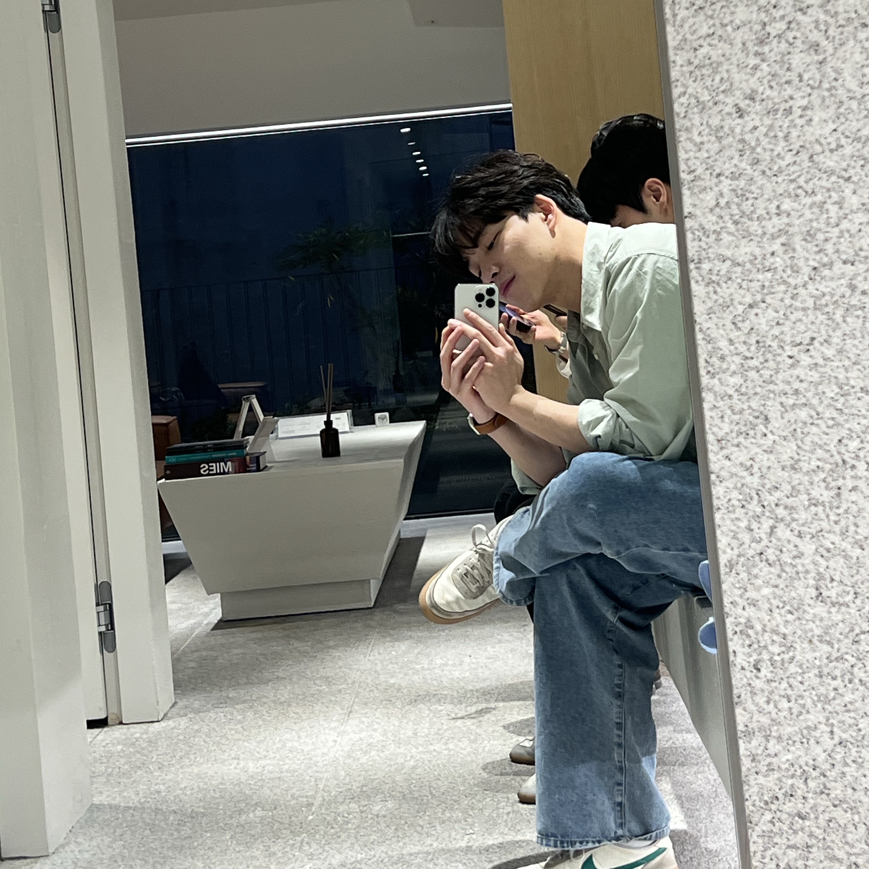 Nike x J.Crew Killshot 2 Lucid Green 착용 스타일