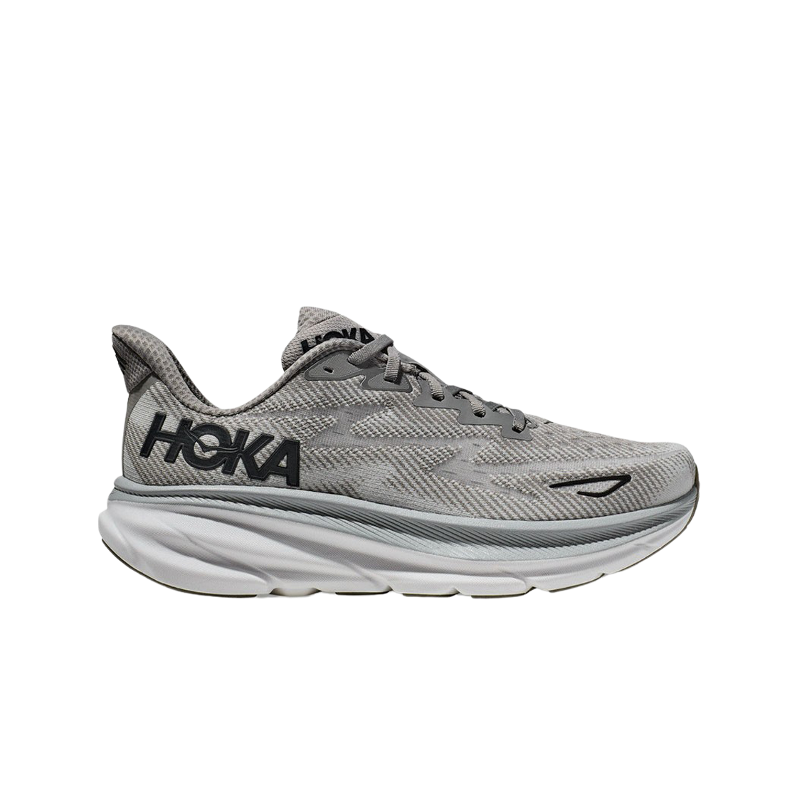 호카 클리프톤 9 하버 미스트 블랙 - 와이드(Hoka Clifton 9 Harbor Mist Black - Wide)