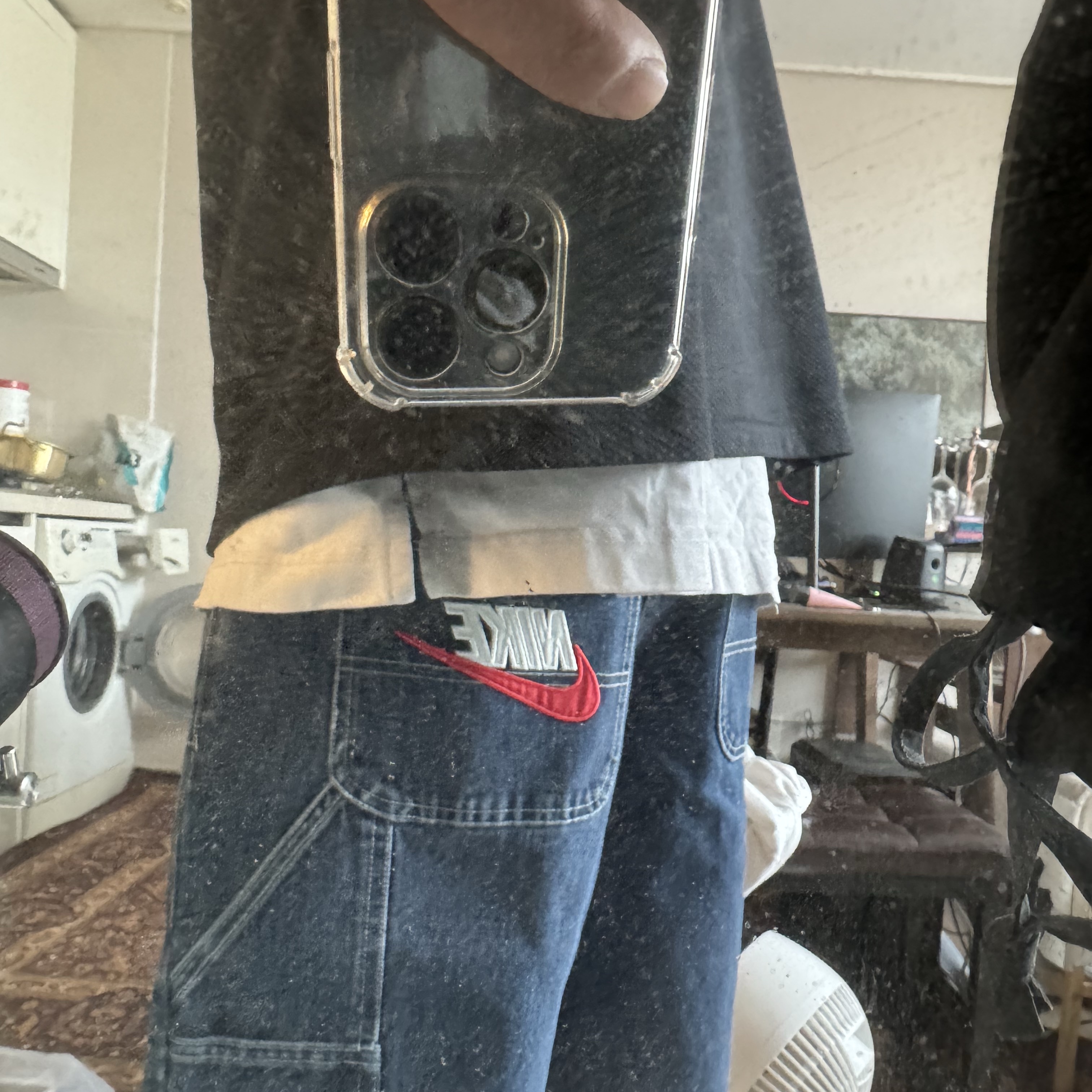 Supreme x Nike Denim Short Indigo - 24SS 착용 스타일