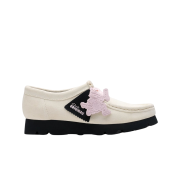 (W) Clarks x Papergirl Wallabee White