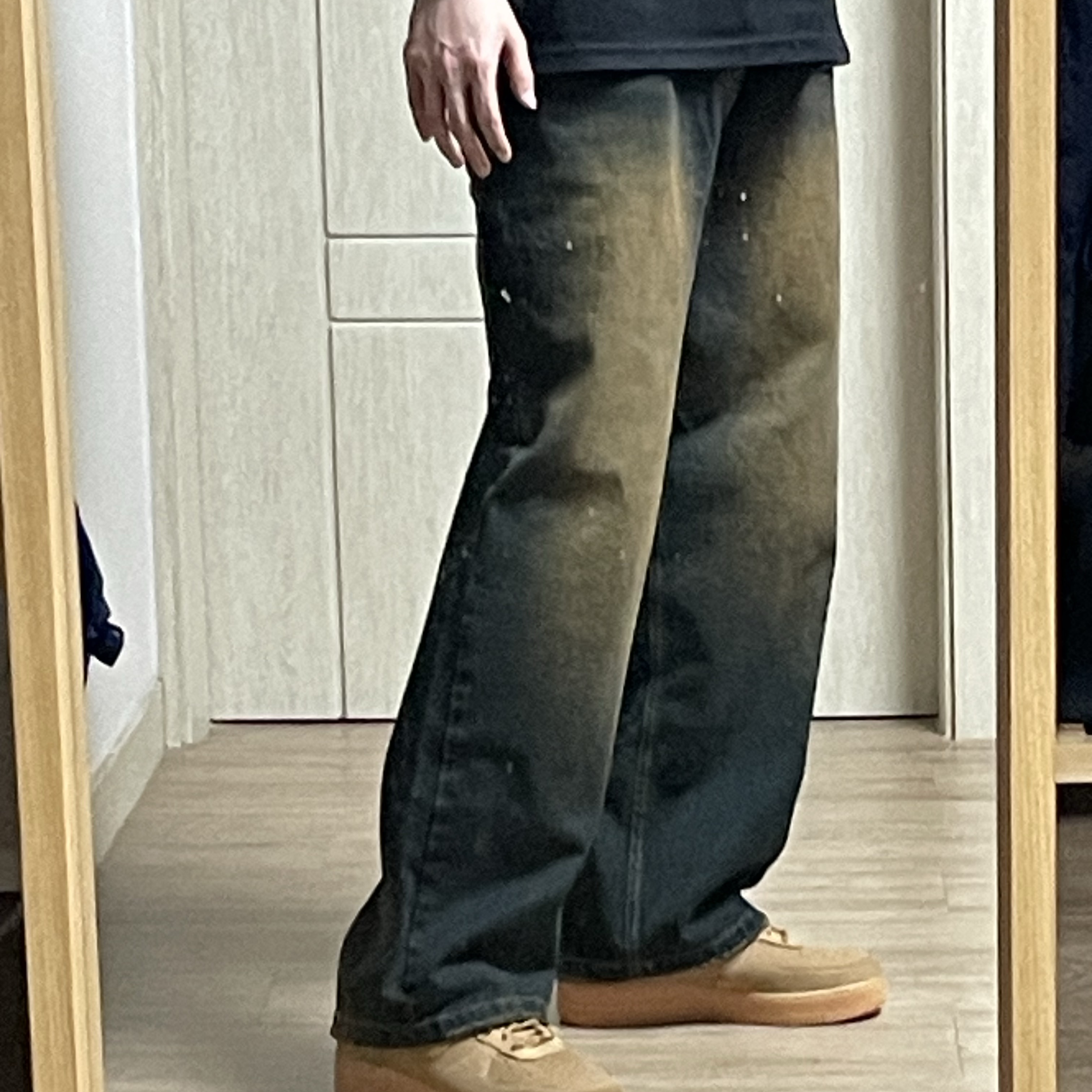 Nike Air Force 1 '07 WB Flax 착용 스타일