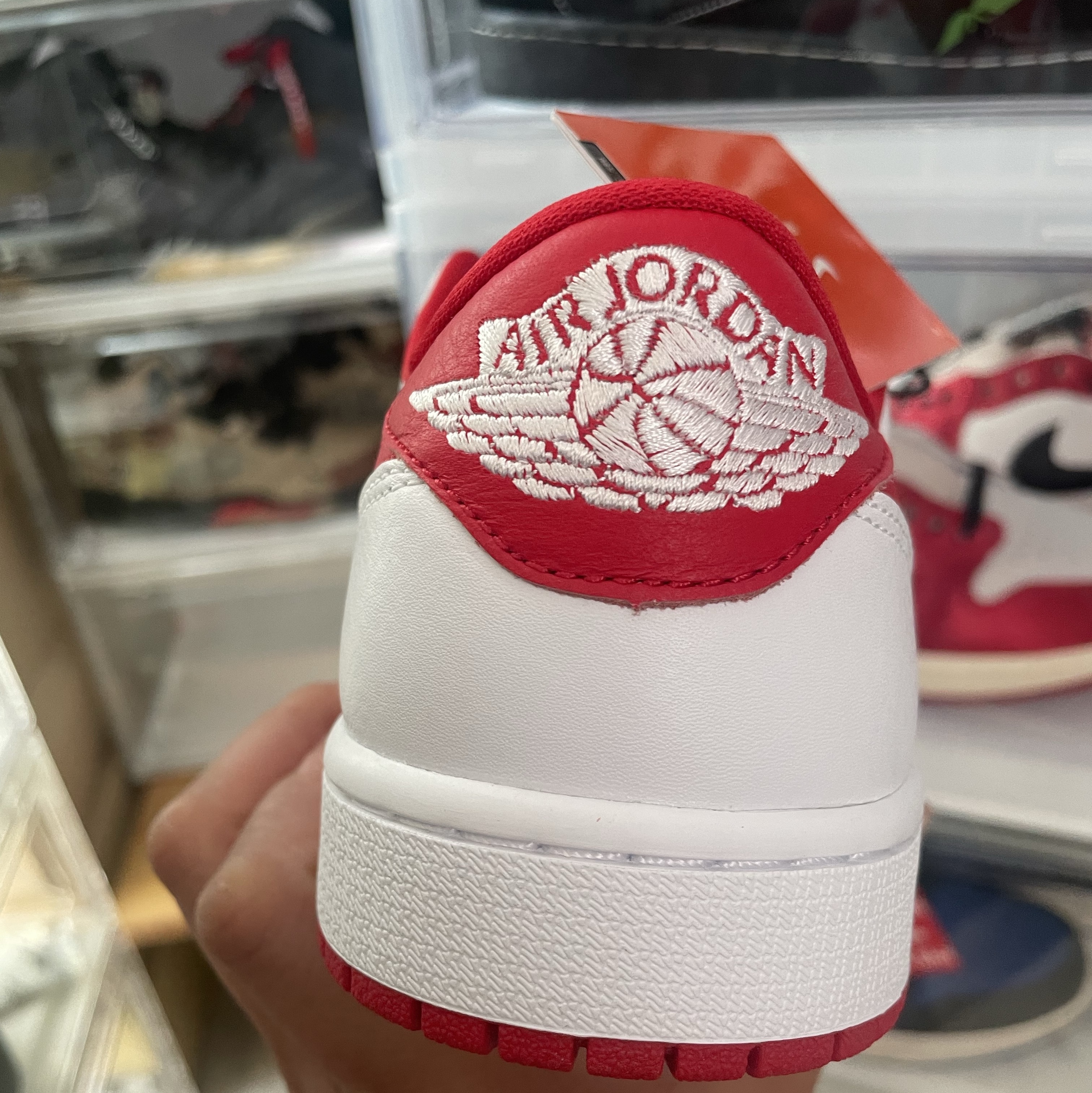 Jordan 1 Retro Low OG University Red 착용 스타일 - 2