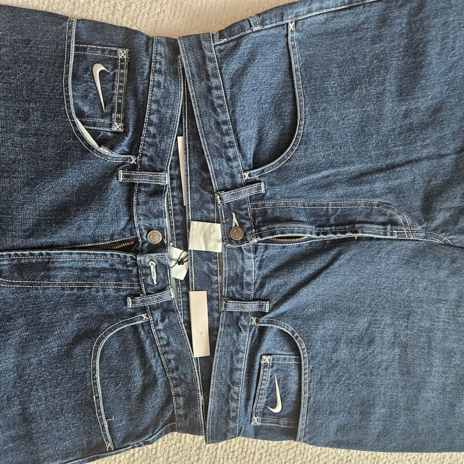 Supreme x Nike Denim Short Indigo - 24SS 착용 스타일 - 2