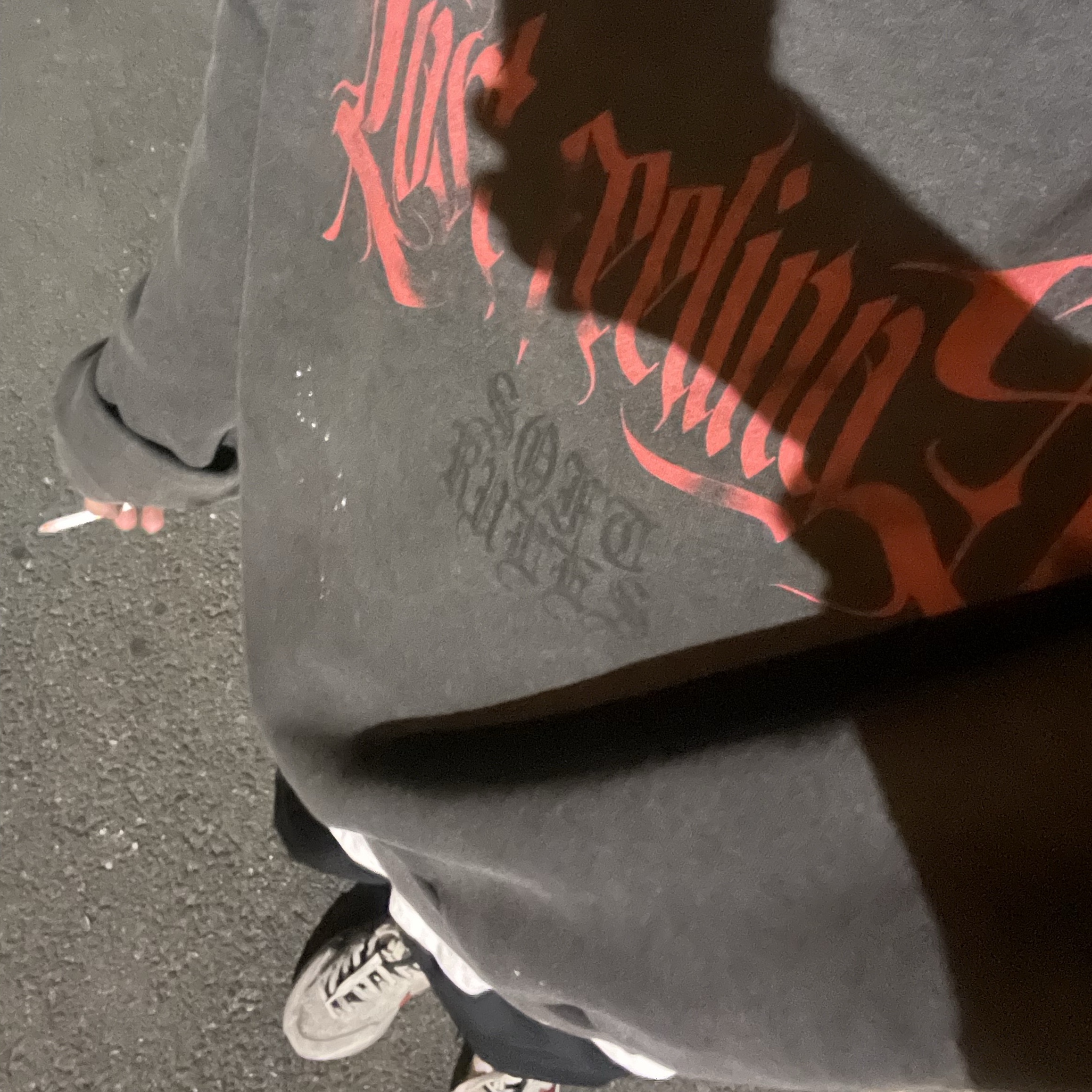 Nike x Sacai VaporWaffle Royal Fuchsia 착용 스타일