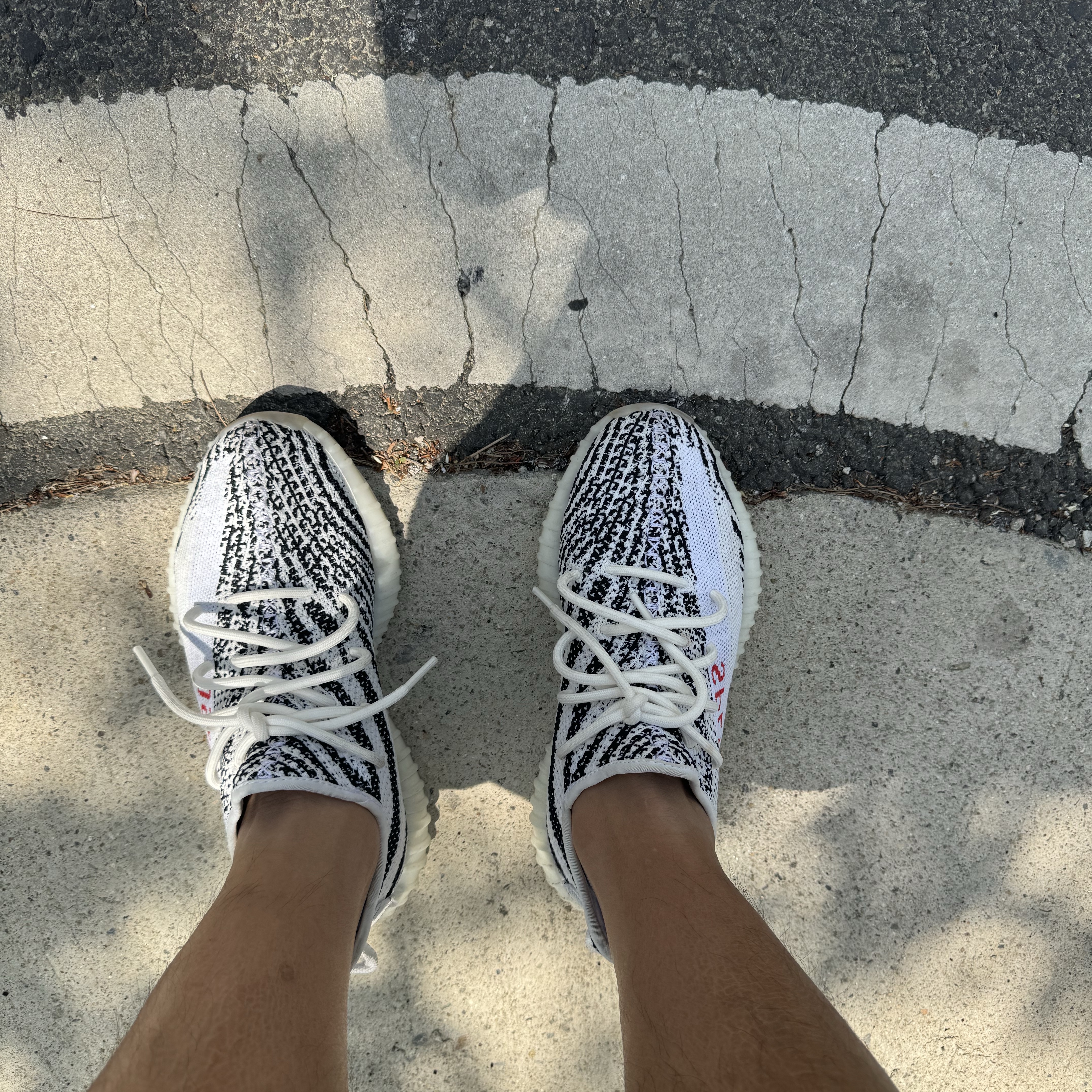 Adidas Yeezy Boost 350 V2 Zebra 2017/2019/2020 착용 스타일