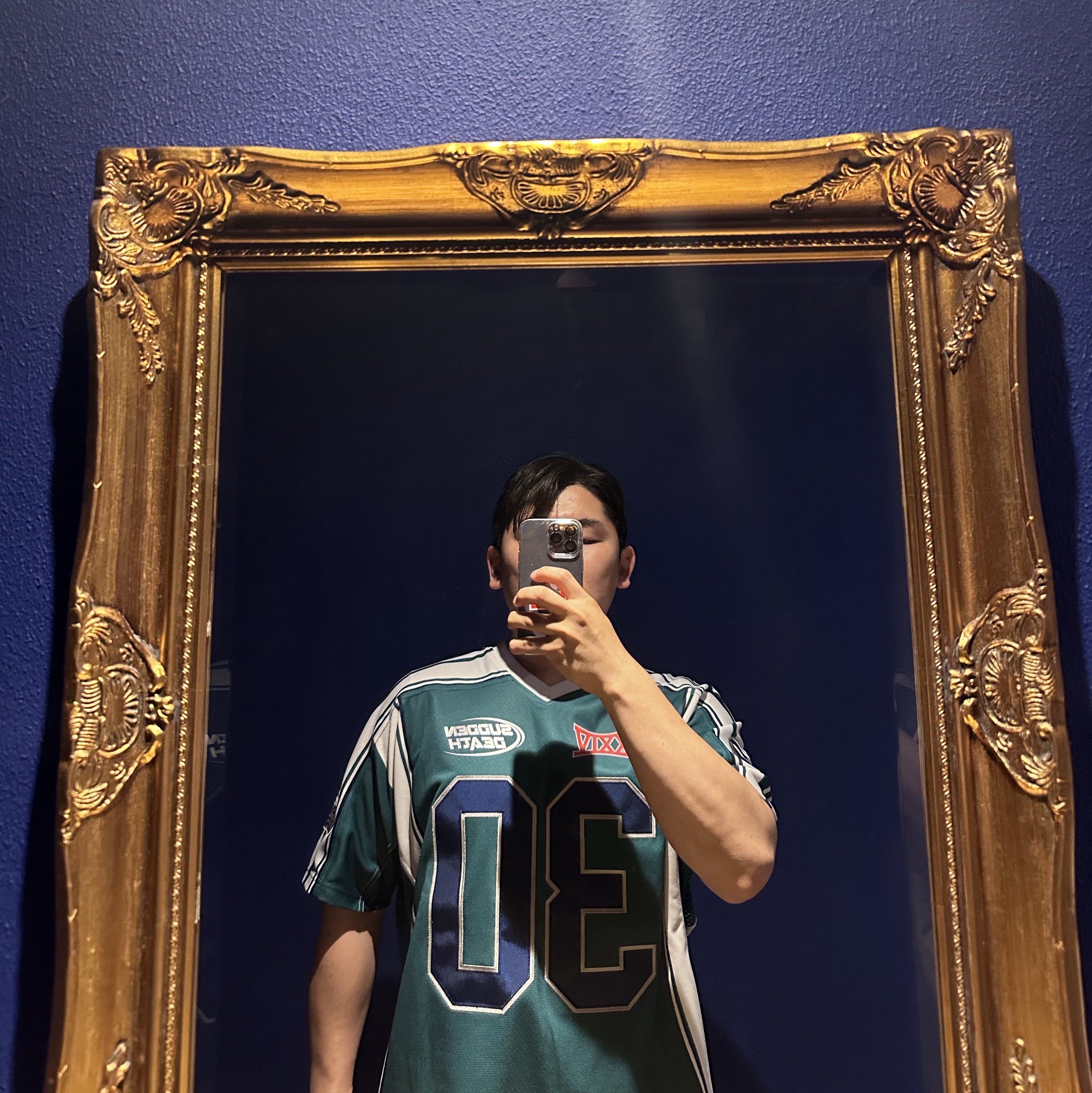 Supreme Sudden Death Football Jersey Black - 24SS 착용 스타일