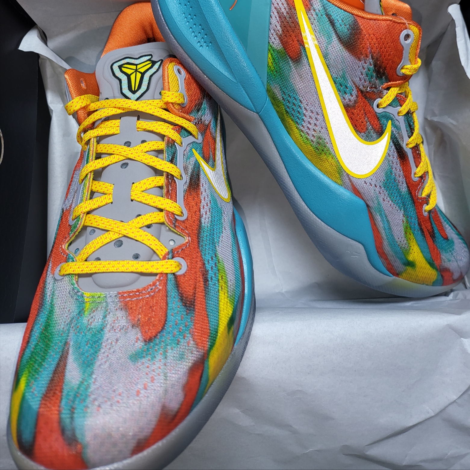 Nike Kobe 8 Protro Venice Beach 착용 스타일 - 2