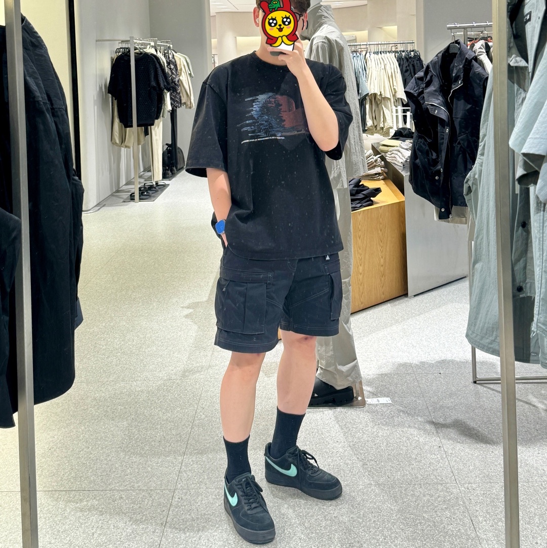 Nike x Tiffany & Co. Air Force 1 Low SP 1837, Nike ACG Smith Summit Cargo Pants Black Summit White - US/EU 착용 스타일