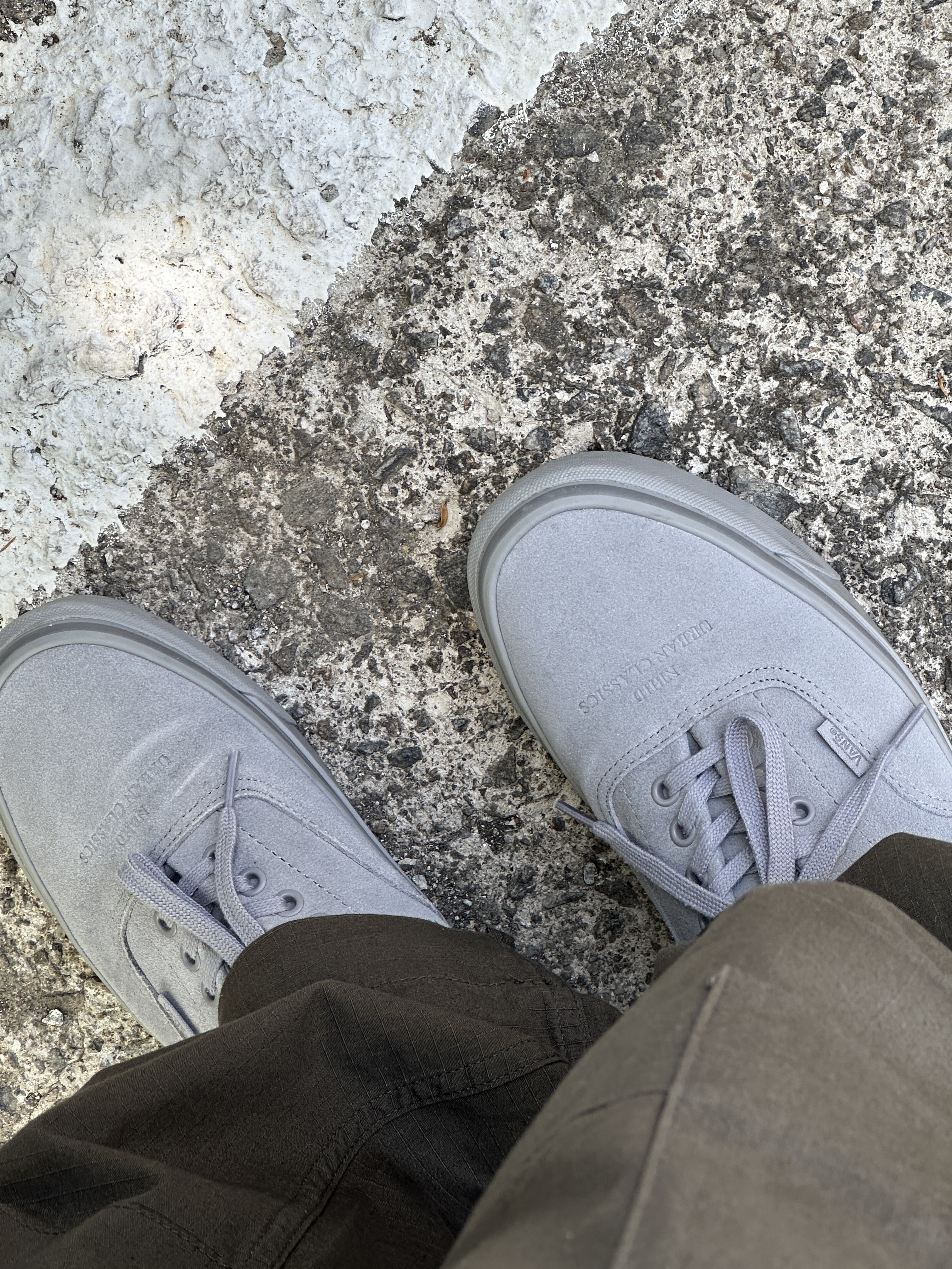 Vans x Neighborhood Era 95 DX Grey 착용 스타일