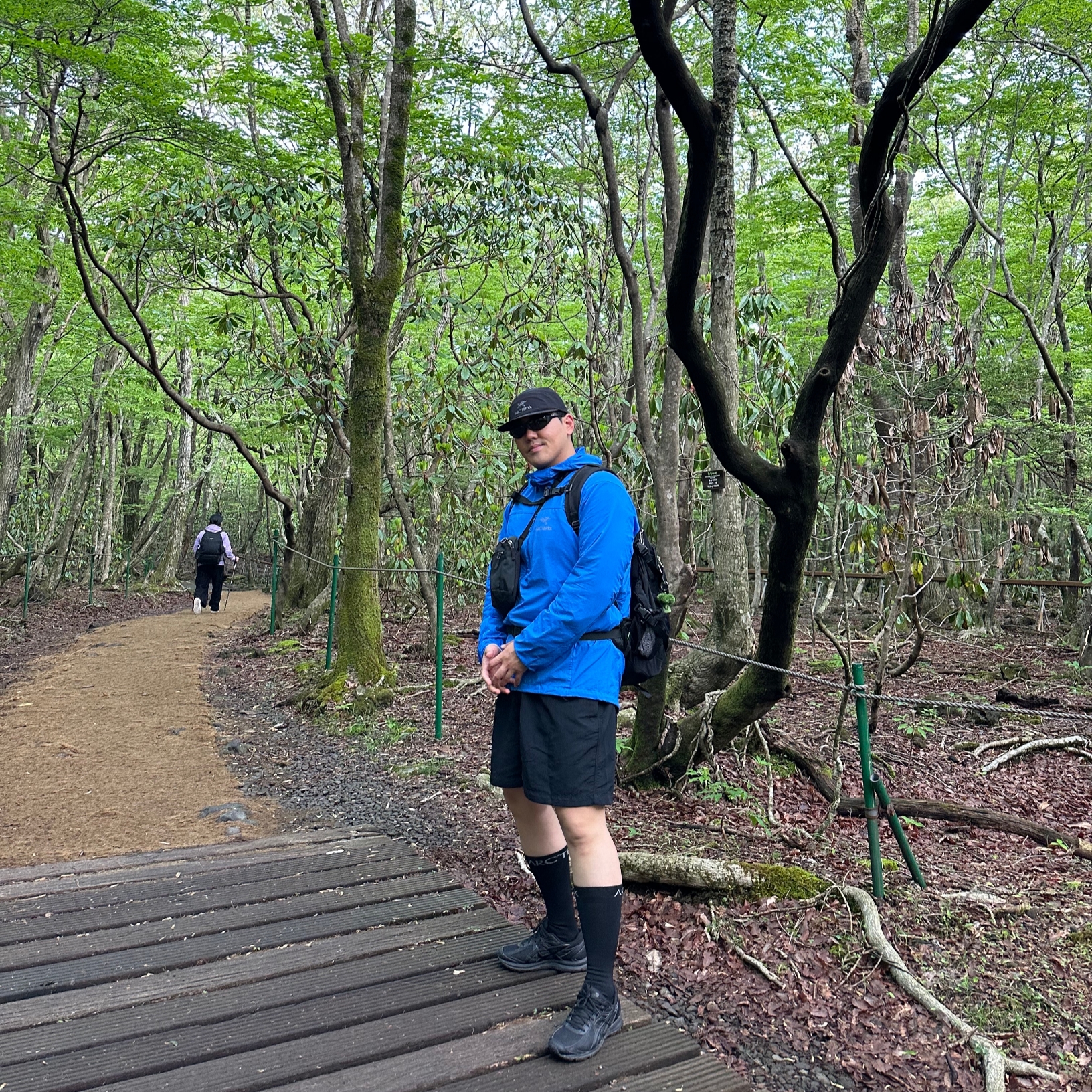 Nike NRG ACG Trail Shorts Black Dark Smoke Grey - Asia, Asics Jog 100 S Black - 2E Wide 착용 스타일 - 1