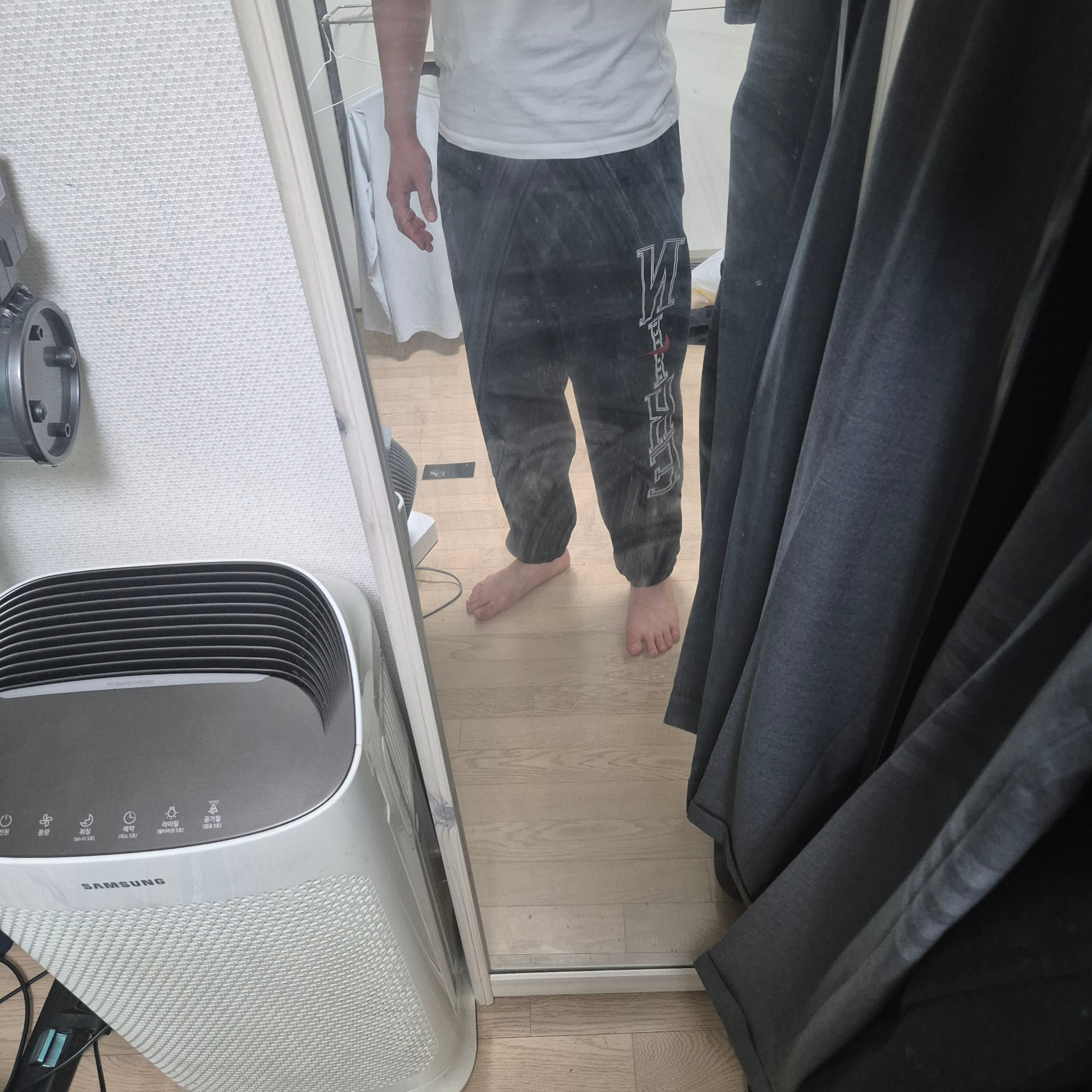 Supreme x Nike Sweatpant Black - 24SS 착용 스타일