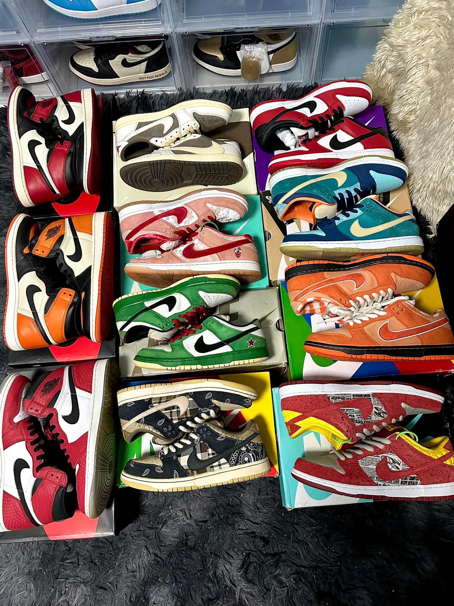 Nike SB Dunk Low Pro Chicago, Nike x Concepts SB Dunk Low Orange Lobster (Regular Box) 착용 스타일