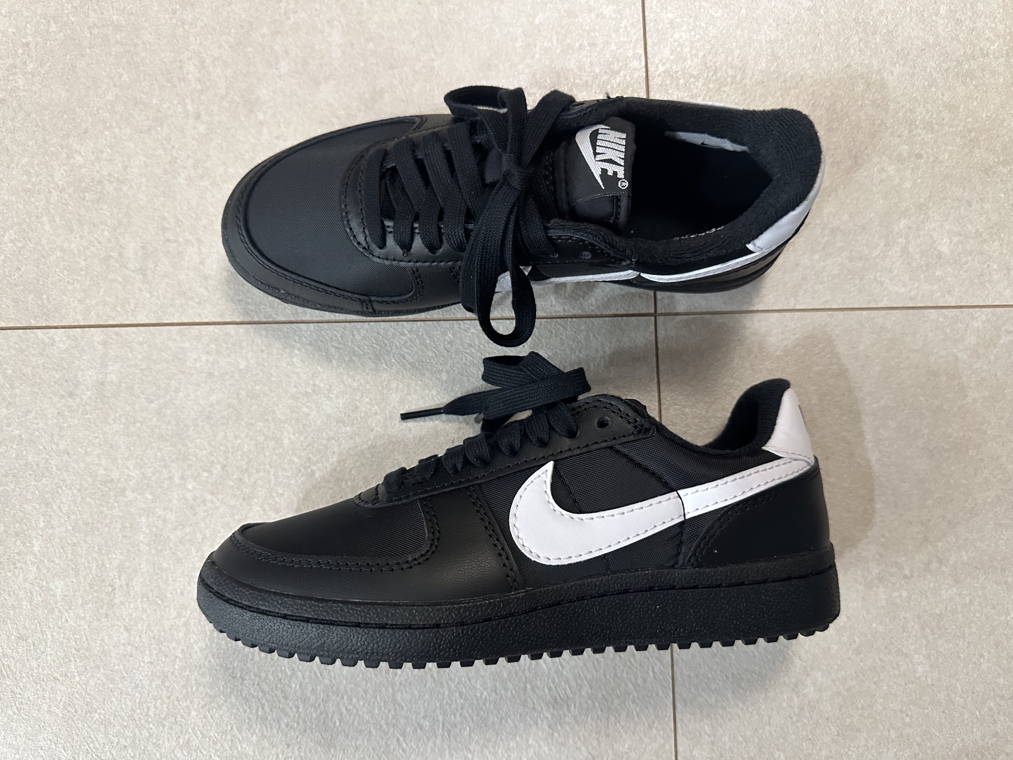 Nike Field General 82 SP Black and White 착용 스타일 - 5
