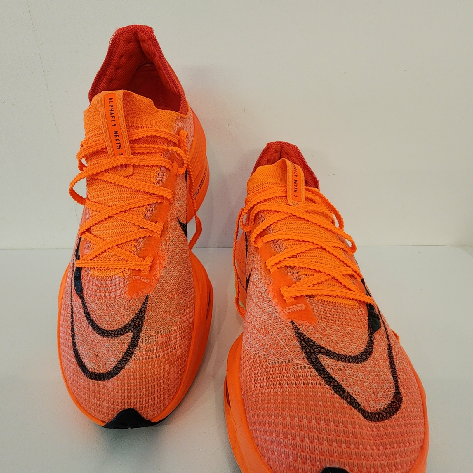 Nike Air Zoom Alphafly Next% 2 Total Orange 착용 스타일