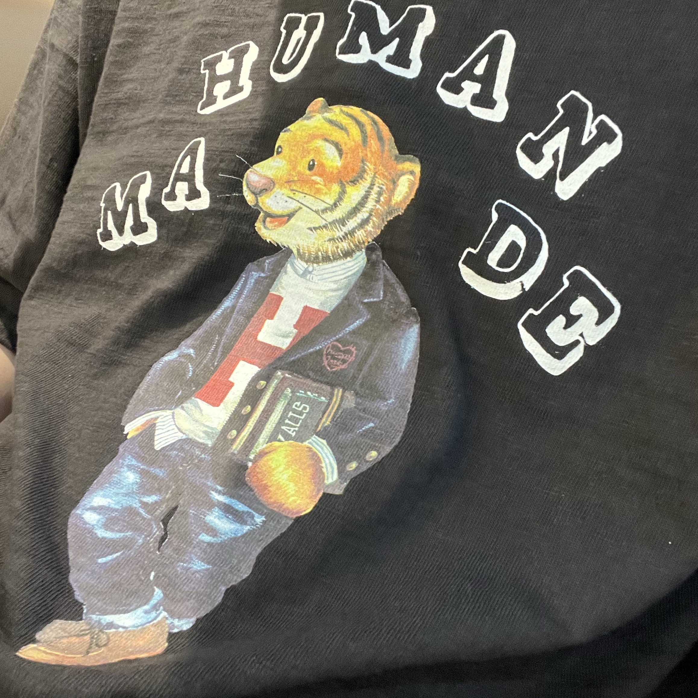 Human Made Graphic T-Shirt #15 Black 착용 스타일