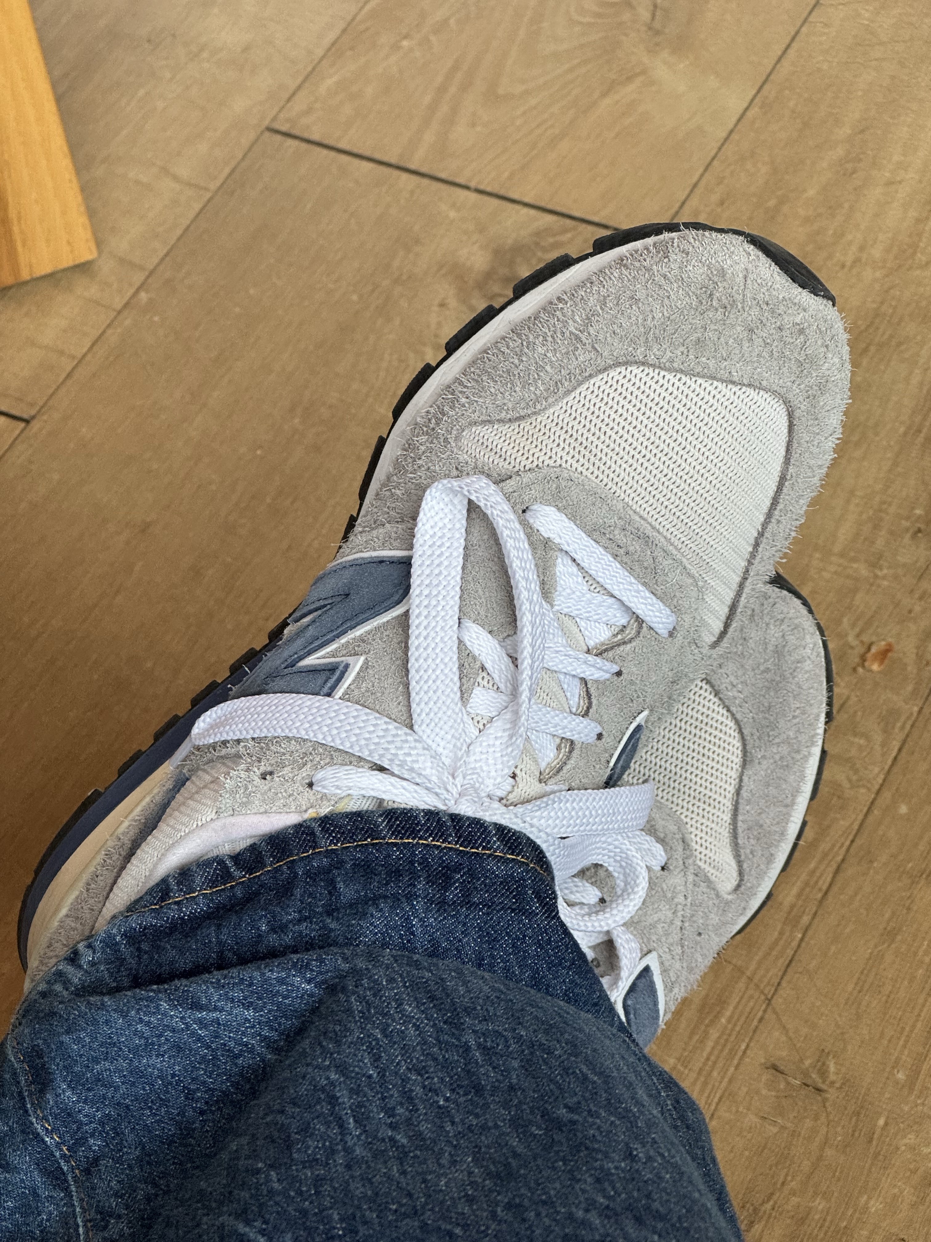 New Balance Made in USA 996 Marblehead Vintage Indigo 착용 스타일