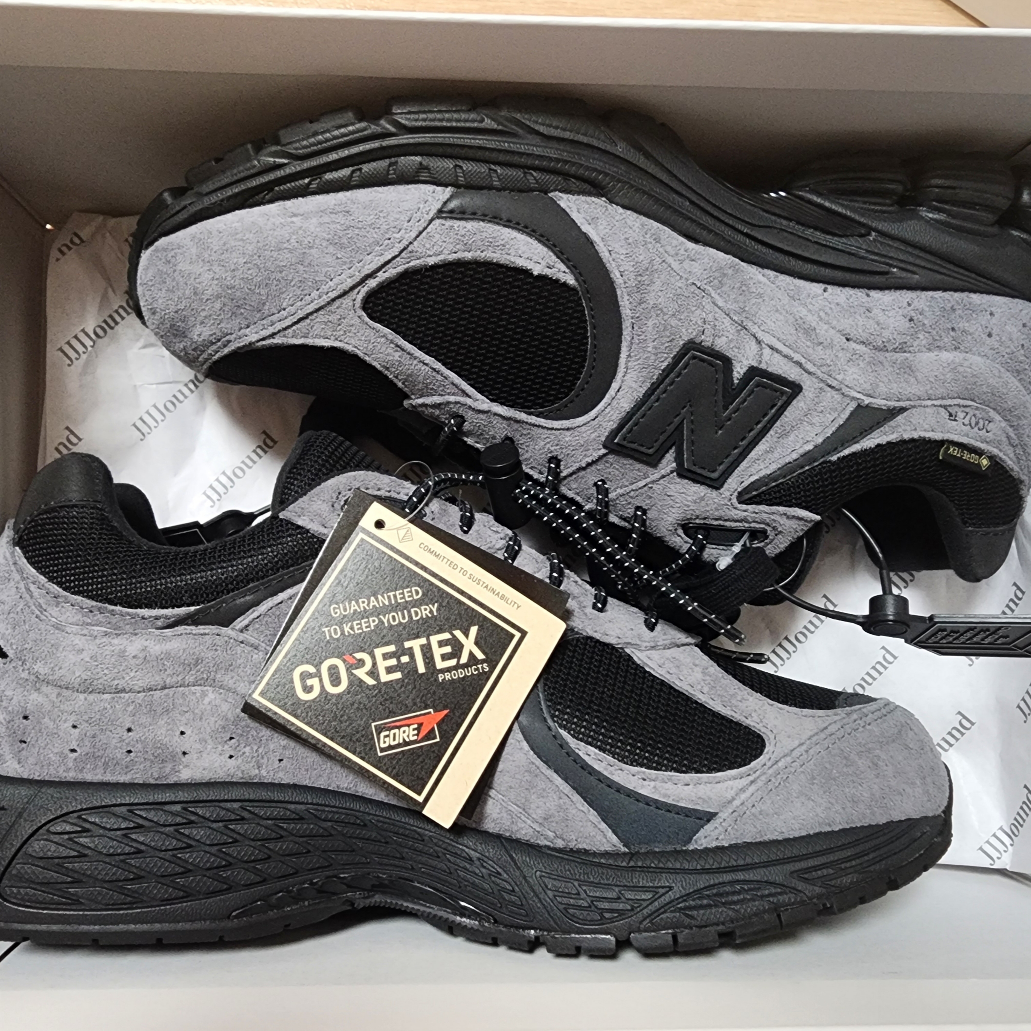 New Balance x JJJJound 990v4 Navy, New Balance x JJJJound 991 Made in UK Grey 착용 스타일 - 2
