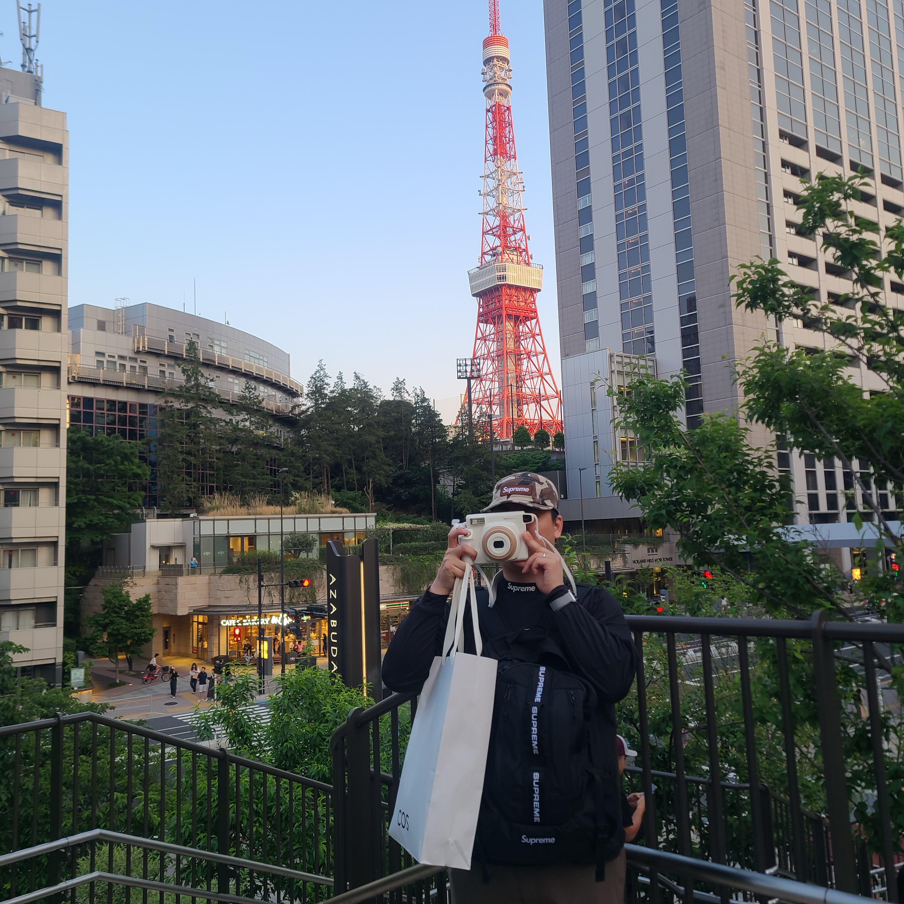 Supreme x Nike ACG Jersey Black - 22FW, Supreme Backpack Black - 22FW 착용 스타일