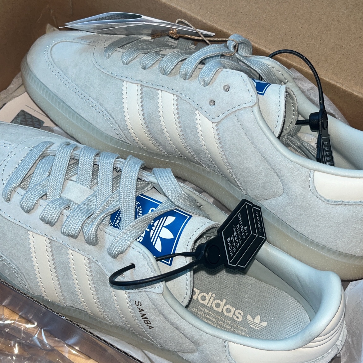 Adidas Samba OG Wonder Silver 착용 스타일