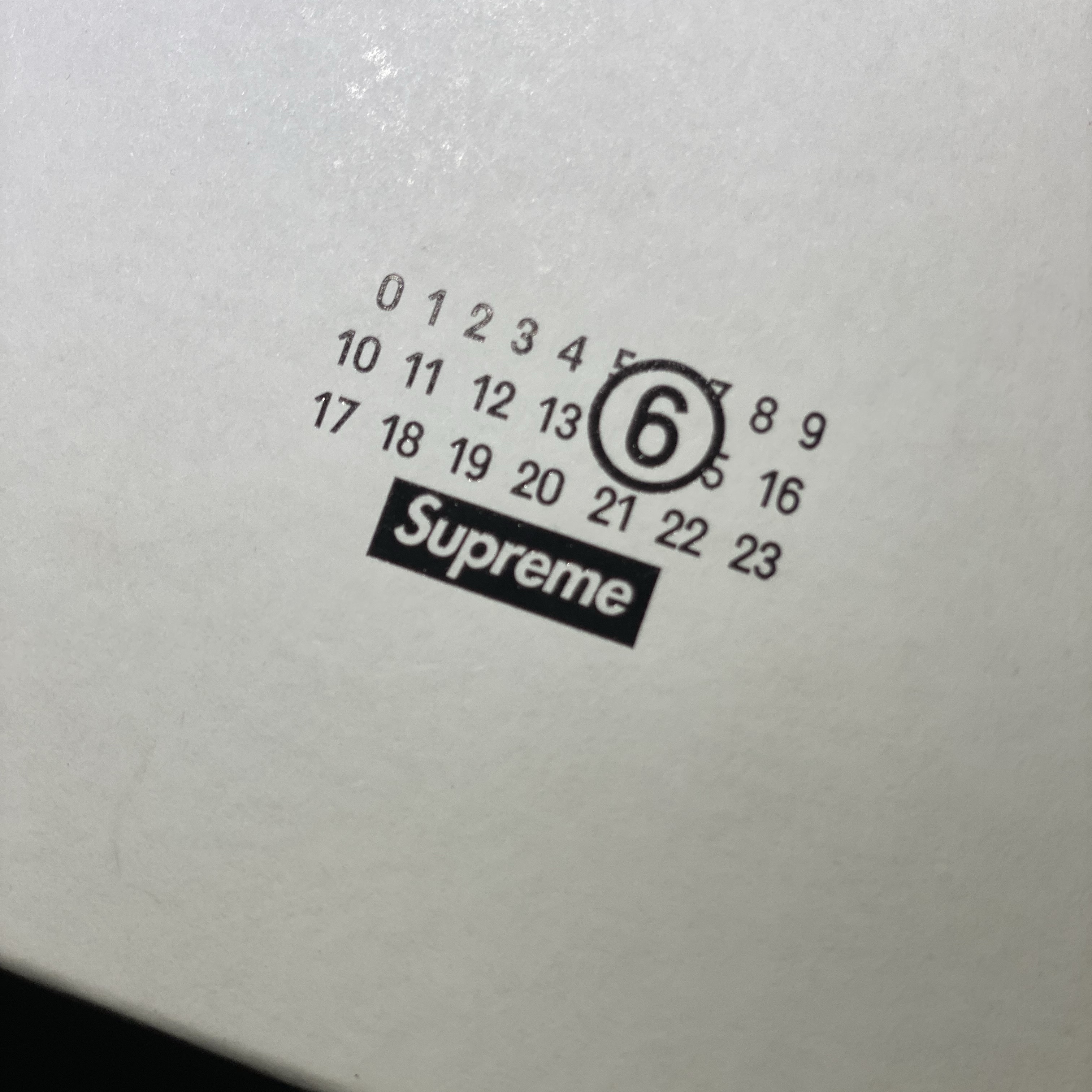 Supreme x MM6 Maison Margiela Receipt Wallet White - 24SS 착용 스타일 - 1