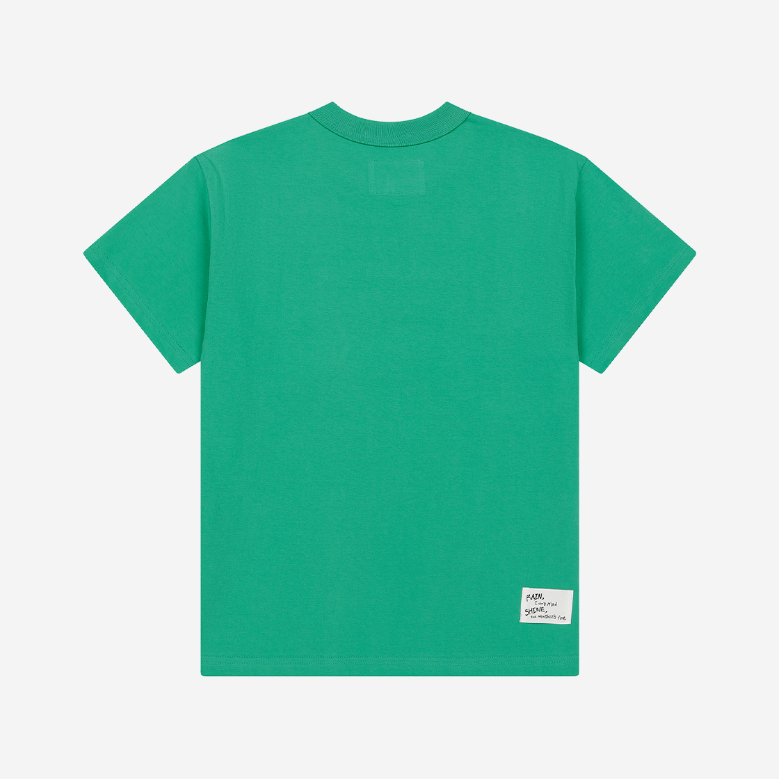 프라블럼올웨이즈 라이프 웨더 포어캐스트 티셔츠 그린(Problemallways Life Weather Forecast T-Shirt Green) - 2