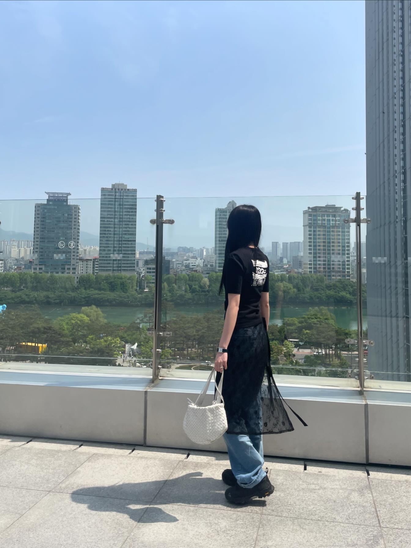 Roa Hiking Katharina Black 착용 스타일 - 1