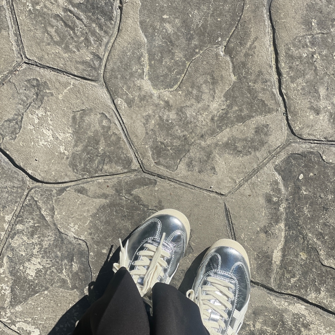 Onitsuka Tiger Mexico 66 Silver Off White 착용 스타일 - 1