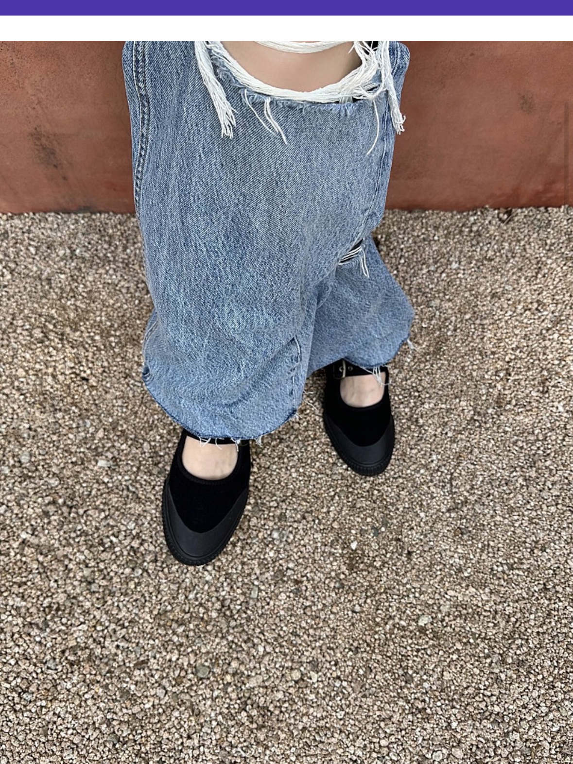 Vans Mary Jane Black LX Creep Black 착용 스타일 - 4